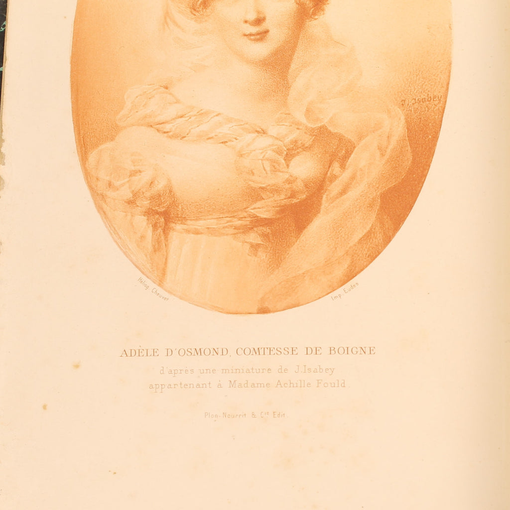 Memoirs of the Comtesse de Boigne - Charles Nicoullaud - Volume 1 - Paris 1907