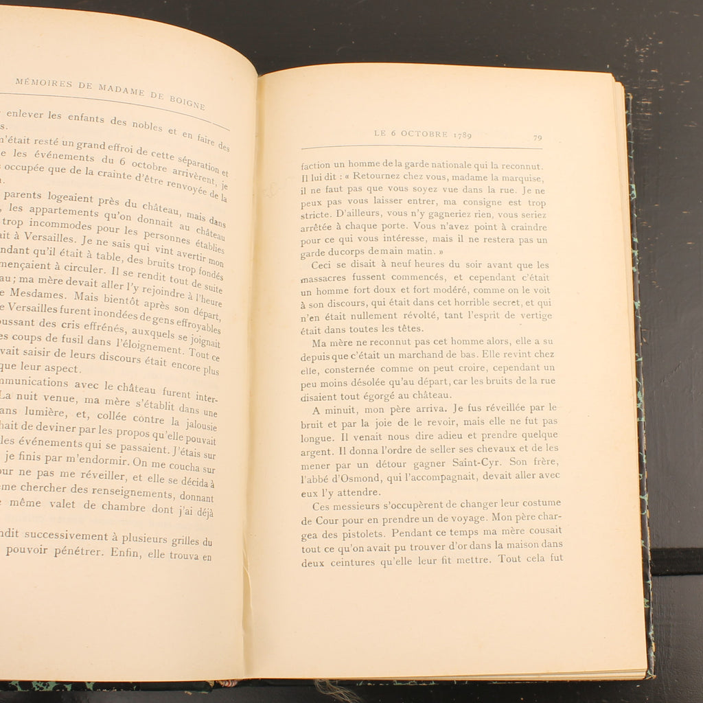 Memoirs of the Comtesse de Boigne - Charles Nicoullaud - Volume 1 - Paris 1907