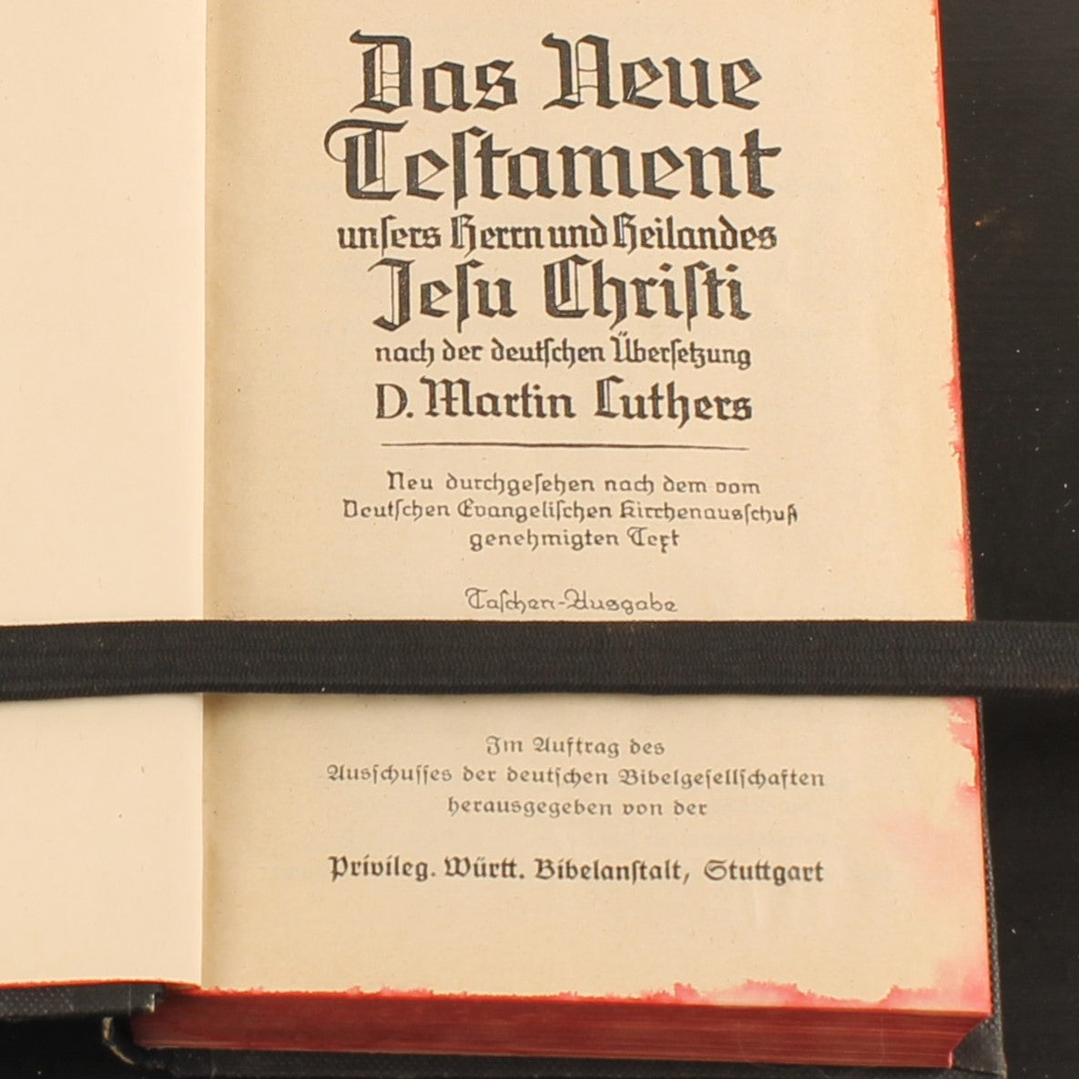 Das Neue Testament 1947 – US-Zone Germany – Lutherbijbel – Stuttgart