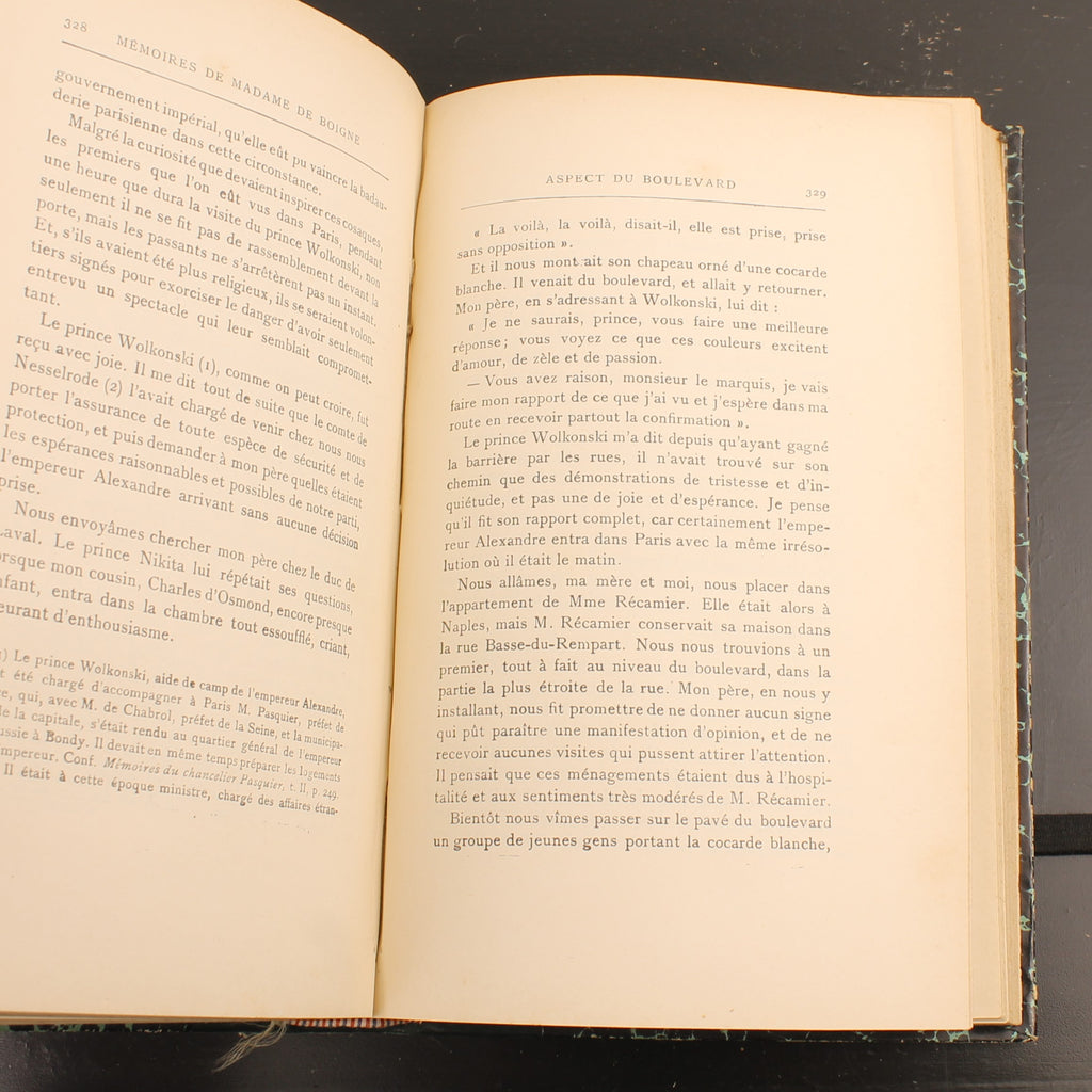 Memoirs of the Comtesse de Boigne - Charles Nicoullaud - Volume 1 - Paris 1907