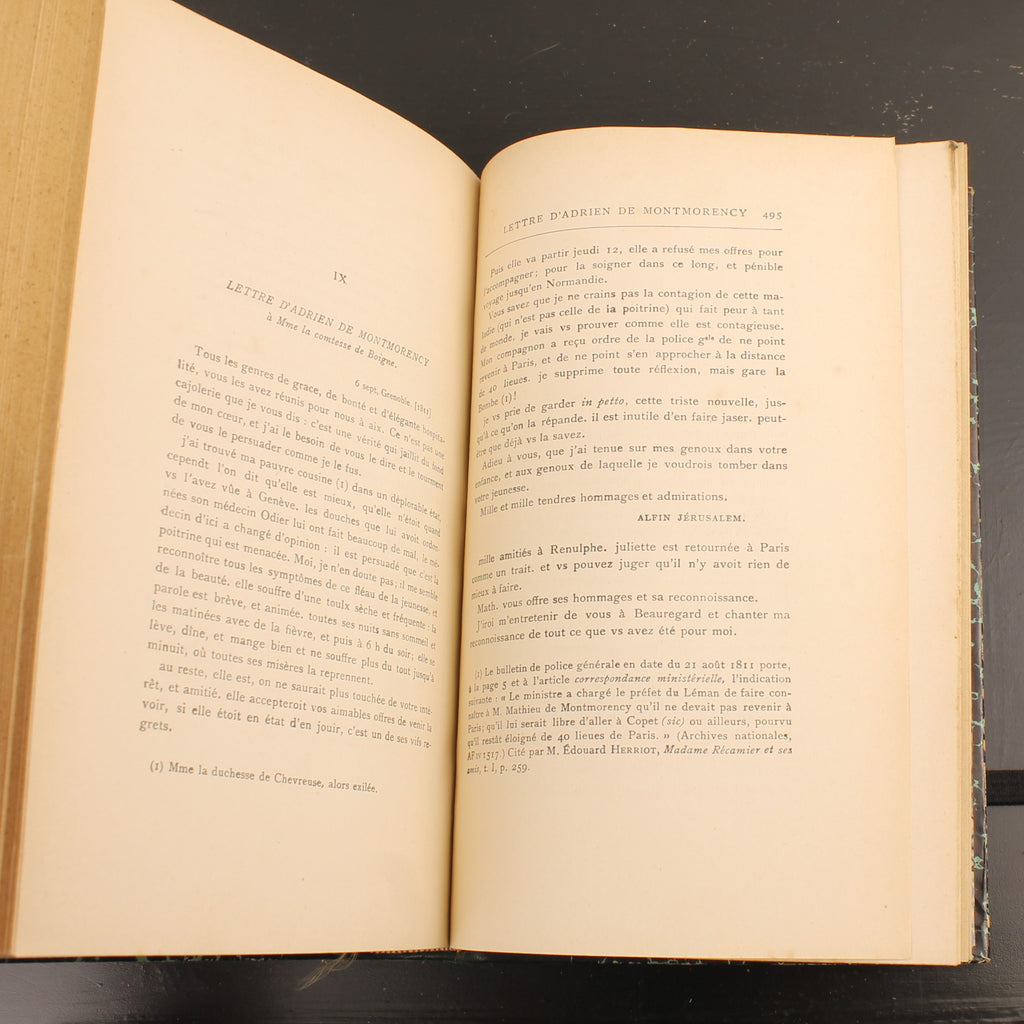 Memoirs of the Comtesse de Boigne - Charles Nicoullaud - Volume 1 - Paris 1907