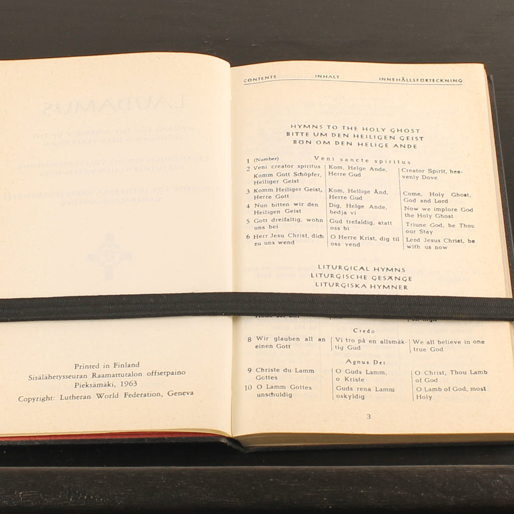 Laudamus (1963) – Lutheran World Federation Helsinki – Internationaal Congres Hymnarium