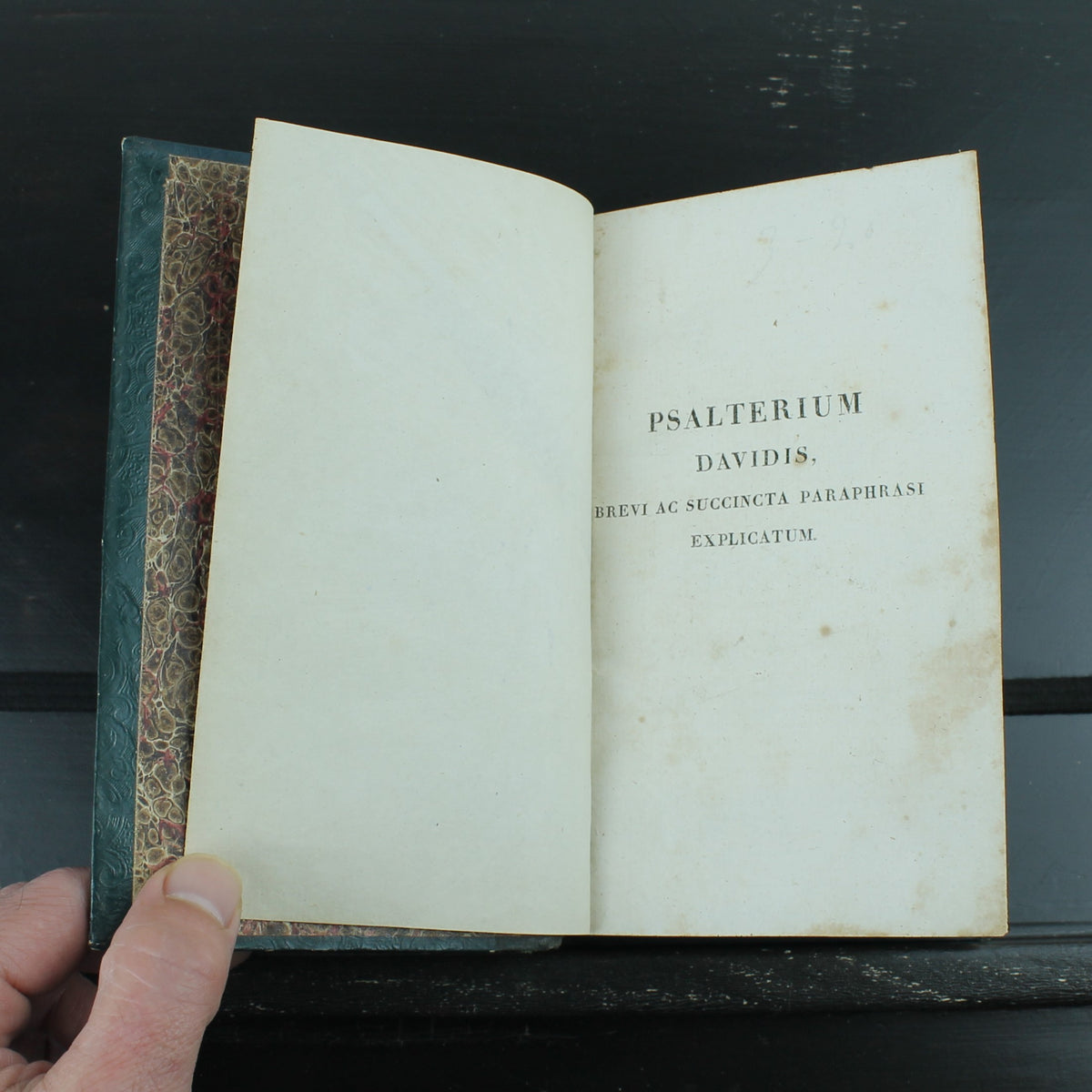 Psalterium Davidis - Antiek Latijns Psalmboek - F. G. Levrault, Straatsburg 1830