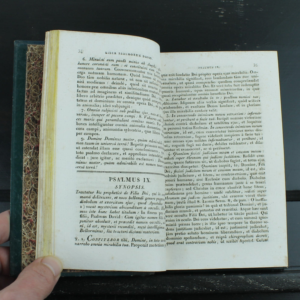 Psalterium Davidis - Antique Latin Psalter - F. G. Levrault, Strasbourg 1830