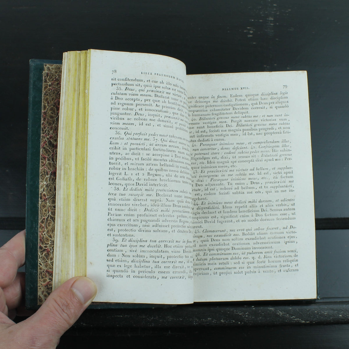 Psalterium Davidis - Antique Latin Psalter - F. G. Levrault, Strasbourg 1830