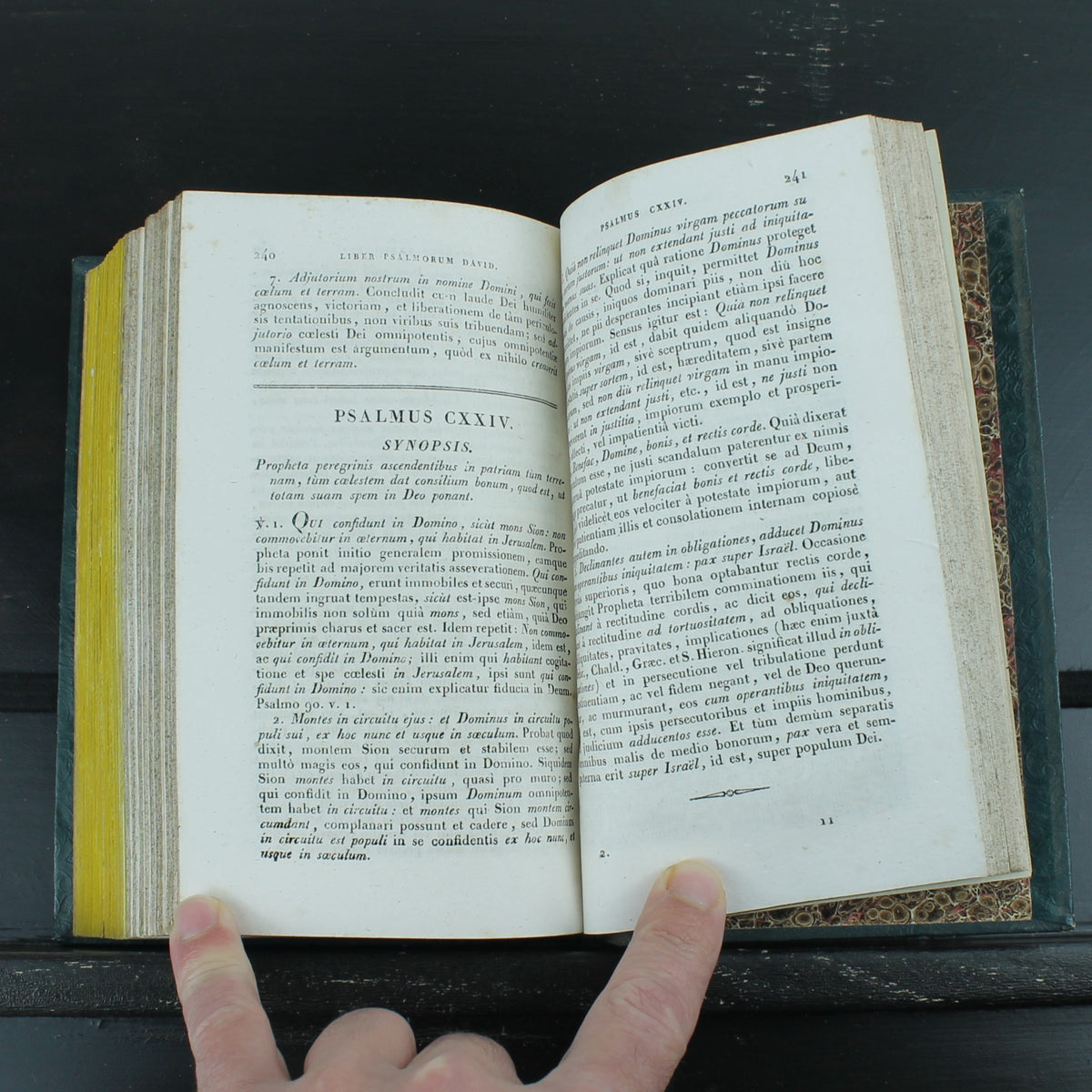 Psalterium Davidis - Antique Latin Psalter - F. G. Levrault, Strasbourg 1830