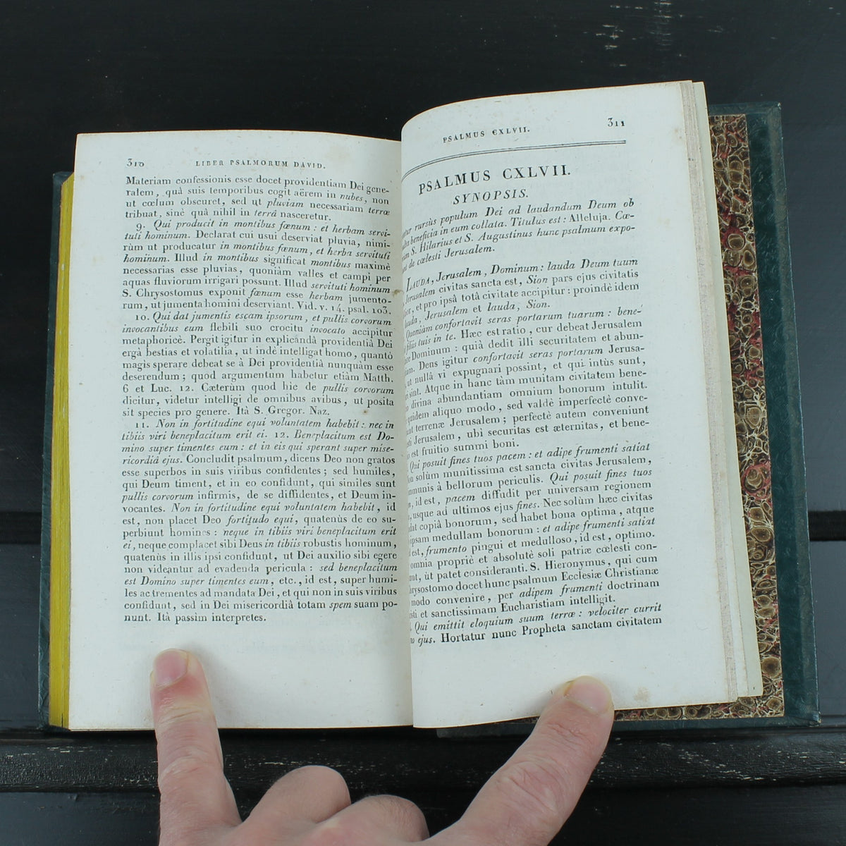 Psalterium Davidis - Antique Latin Psalter - F. G. Levrault, Strasbourg 1830