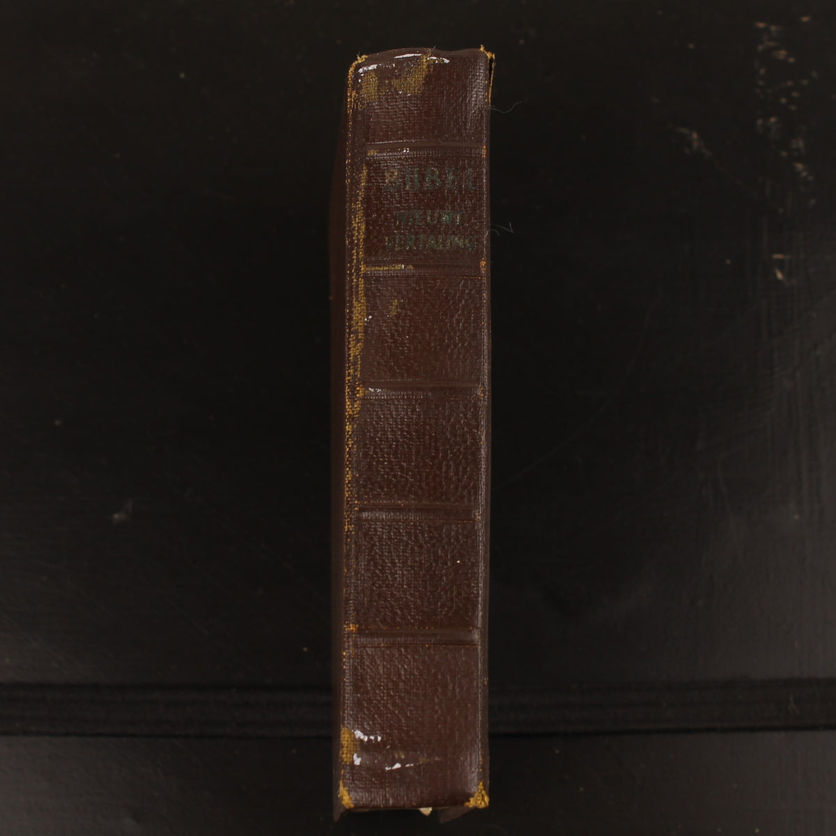 Bibel | NBG-Übersetzung 1951 | Vintage-Bibelchen mit Goldrand und historischem Einlegeblatt