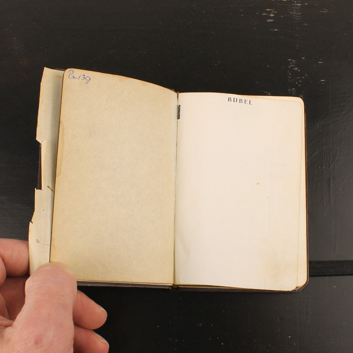 Bijbel | NBG-vertaling 1951 | Vintage Bijbeltje met Goudsnede en Historisch Inlegvel