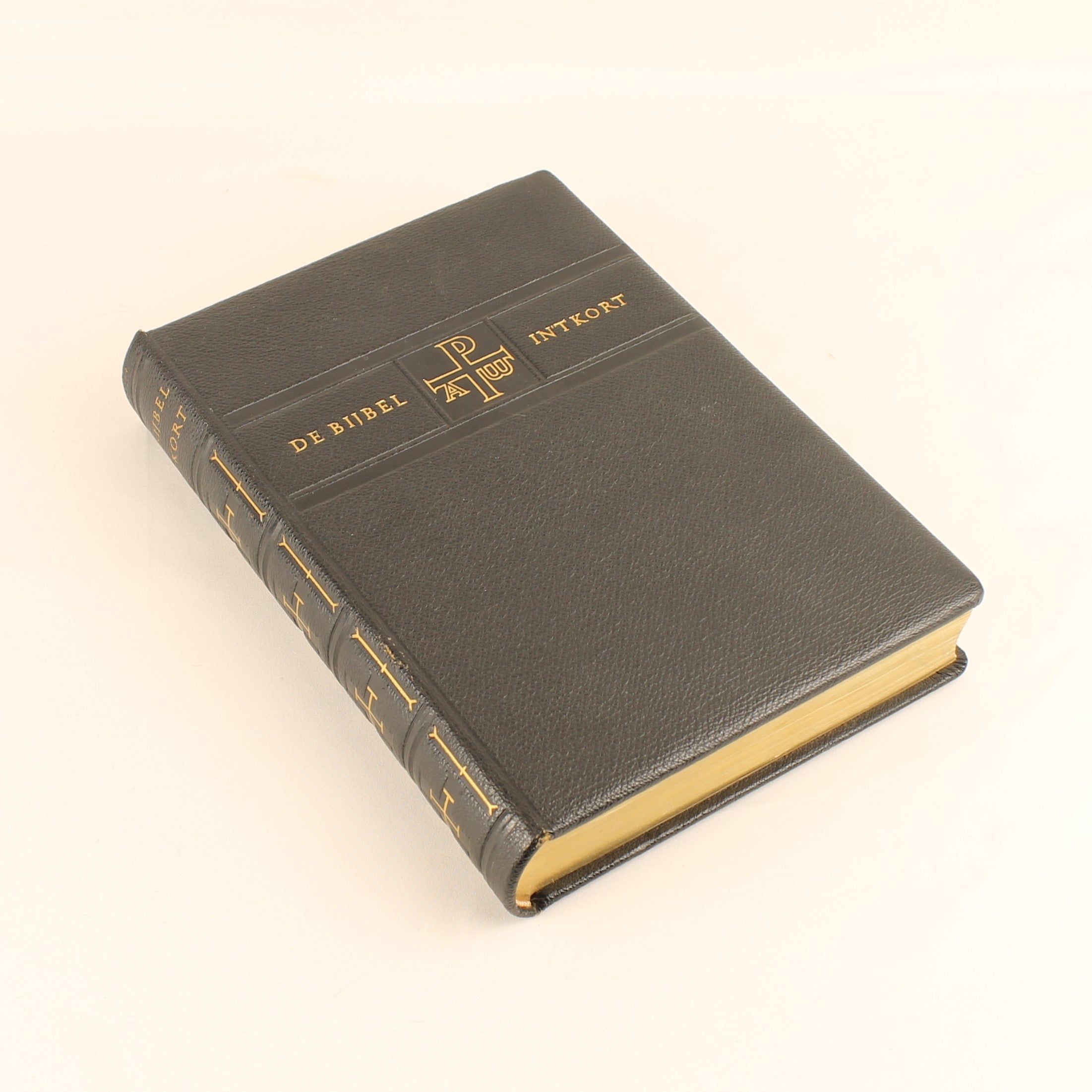 De Bijbel in ’t Kort (1963) – Luxe Goudsnede Editie – Nederlandse Boekenclub