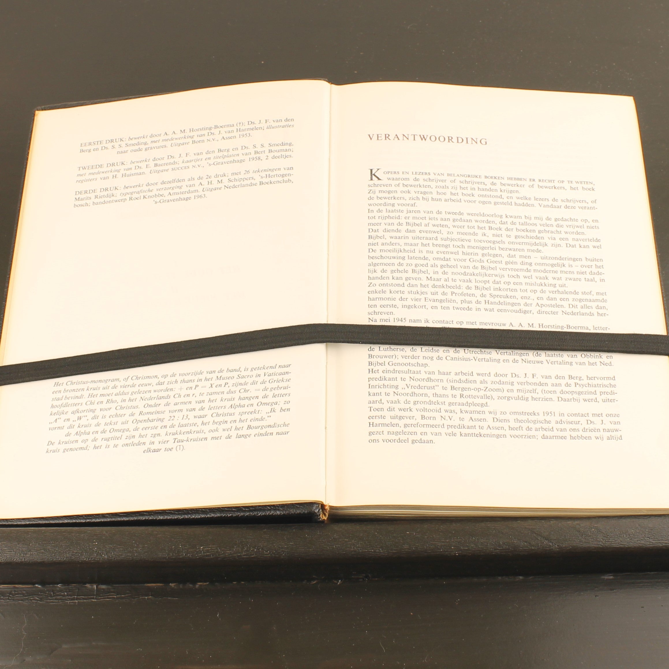 De Bijbel in ’t Kort (1963) – Luxe Goudsnede Editie – Nederlandse Boekenclub