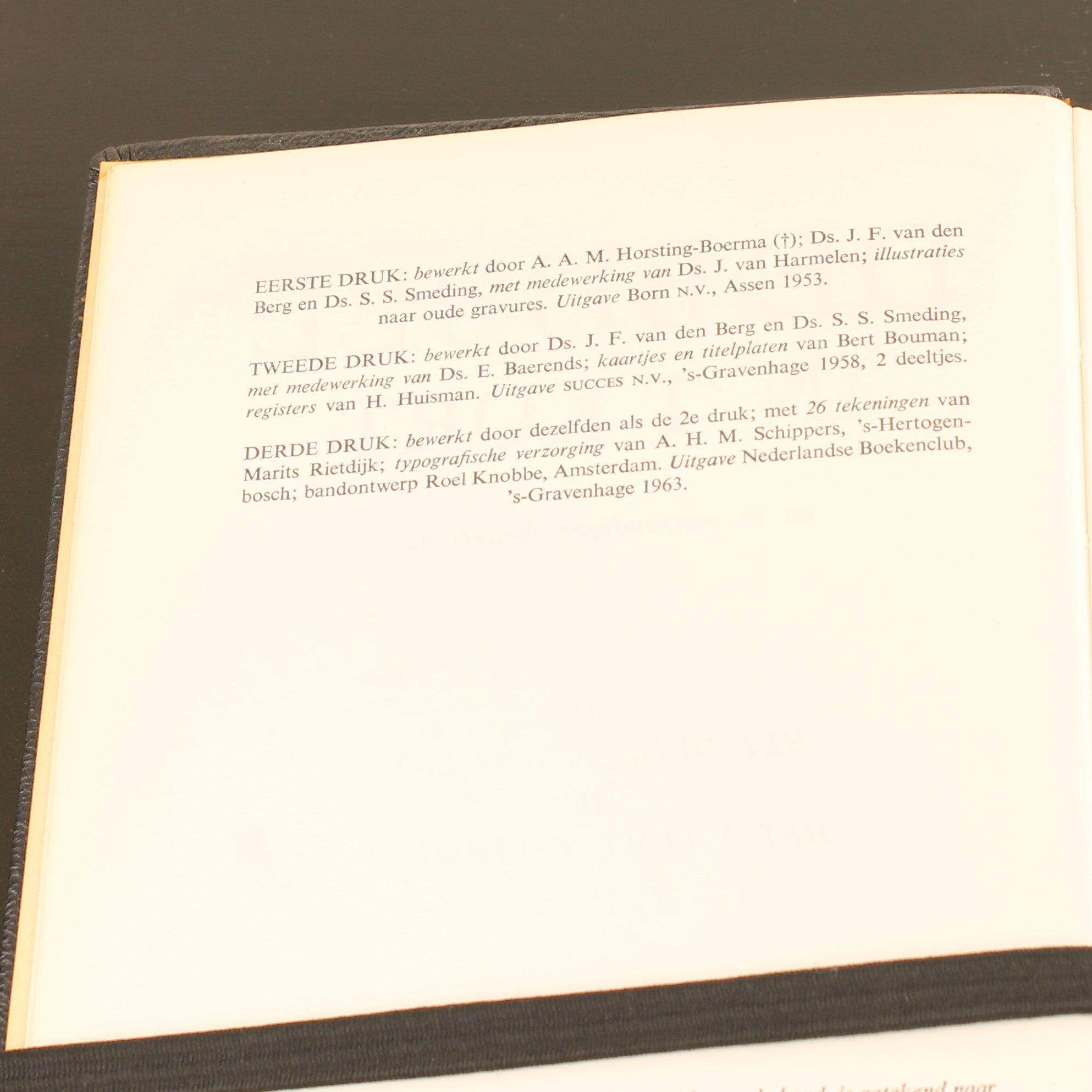 De Bijbel in ’t Kort (1963) – Luxe Goudsnede Editie – Nederlandse Boekenclub