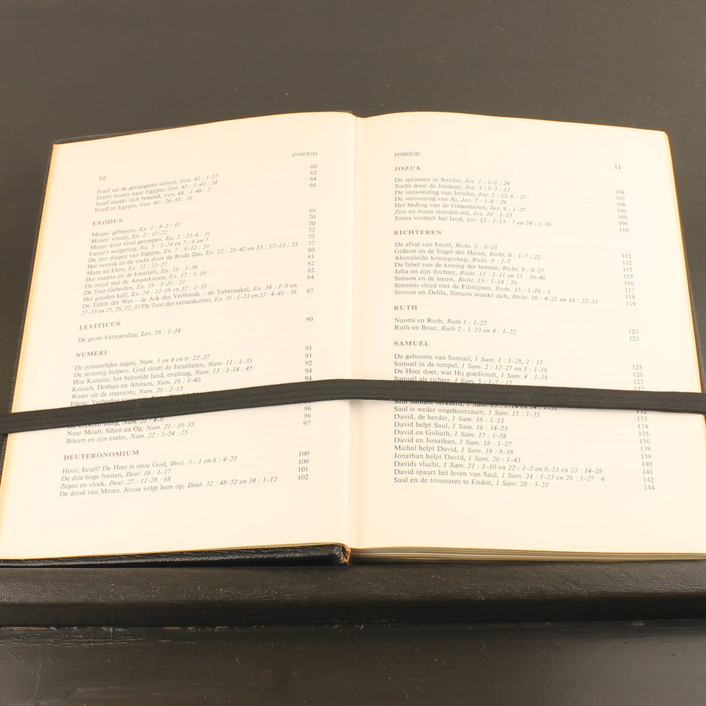De Bijbel in ’t Kort (1963) – Luxe Goudsnede Editie – Nederlandse Boekenclub