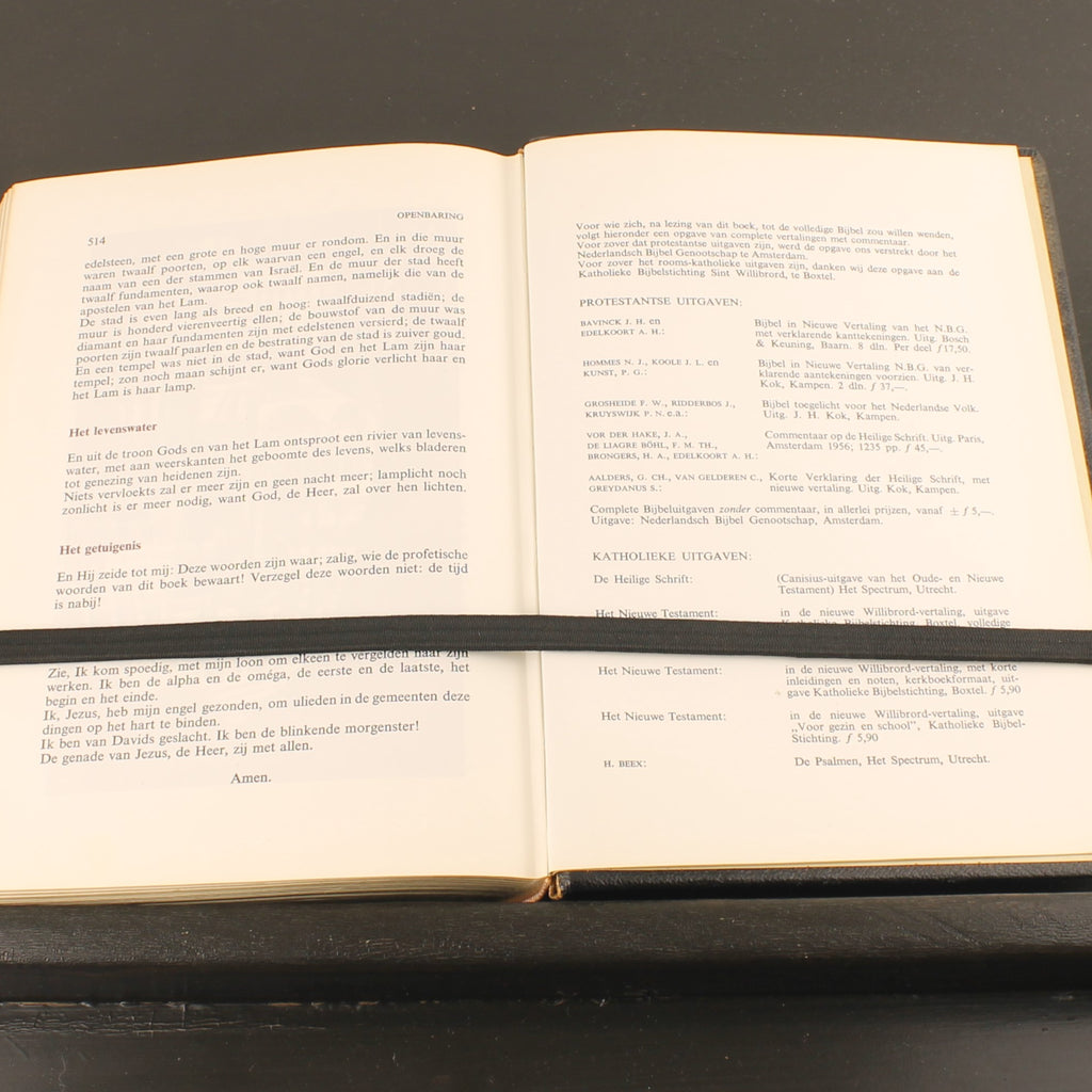 De Bijbel in ’t Kort (1963) – Luxe Goudsnede Editie – Nederlandse Boekenclub