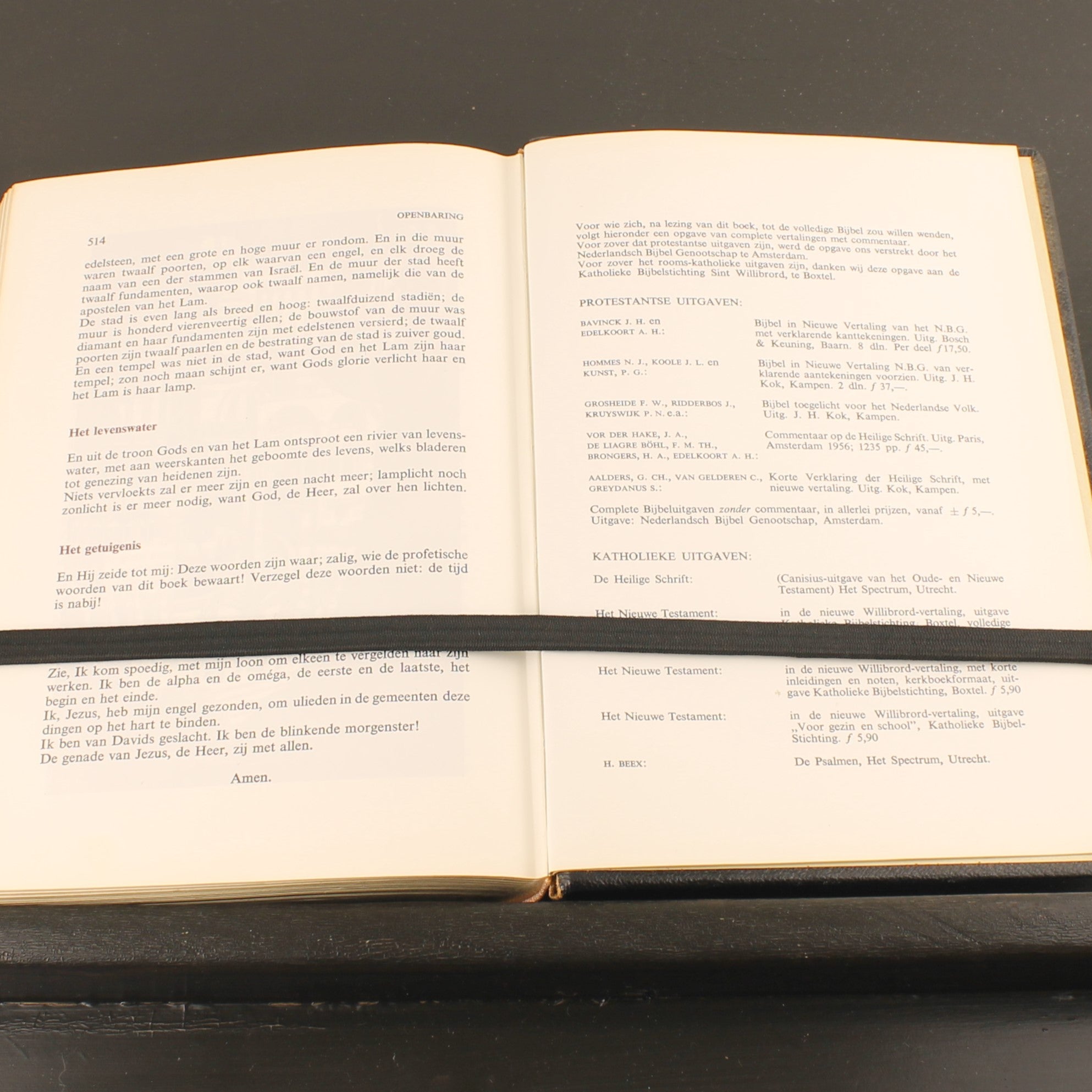De Bijbel in ’t Kort (1963) – Luxe Goudsnede Editie – Nederlandse Boekenclub