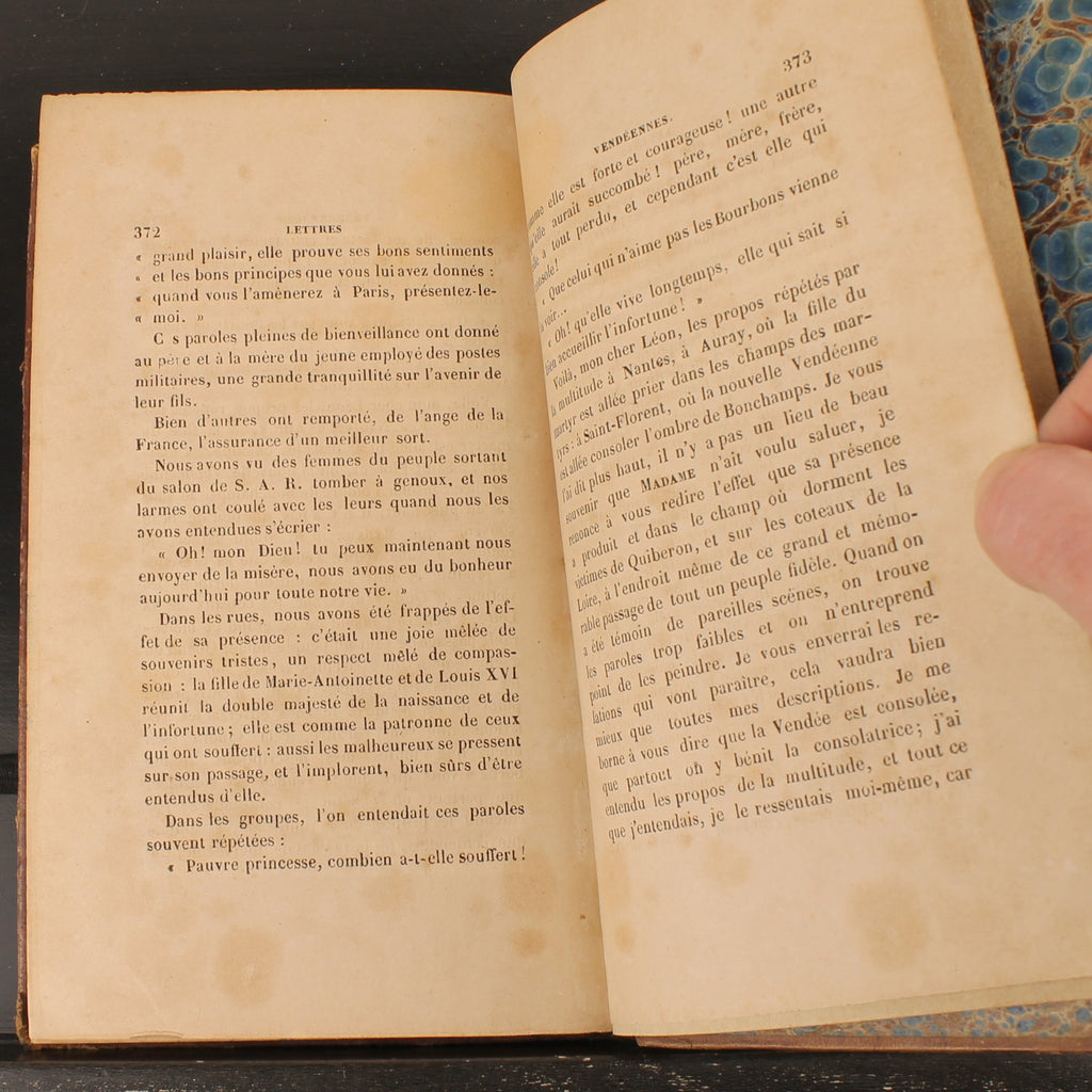 Lettres Vendéennes Deel 2 - Vicomte Walsh - Libraire-Éditeur, Parijs 1843
