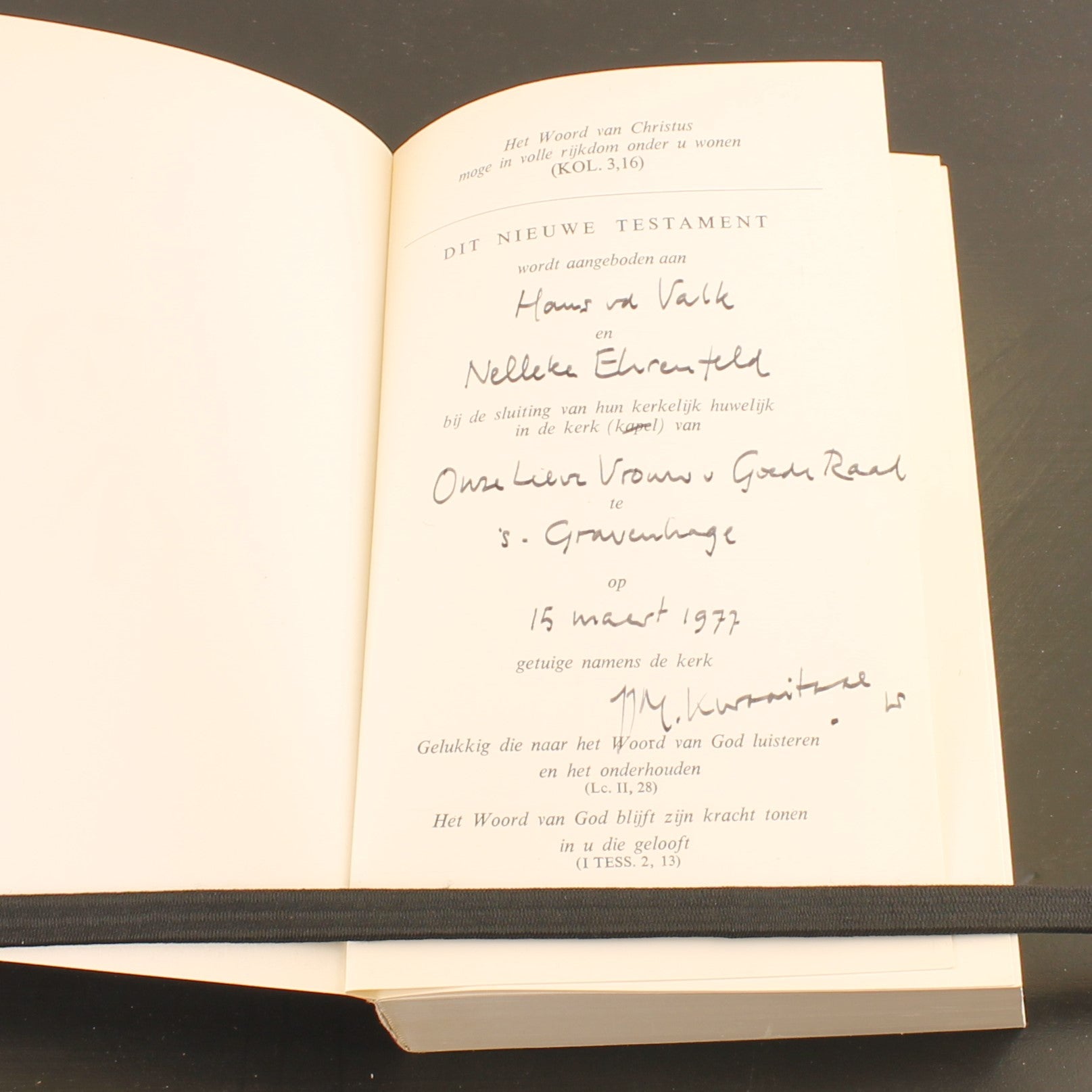 Katholieke Huwelijksbijbel [1973] | Het Nieuwe Testament | Met Slipcase