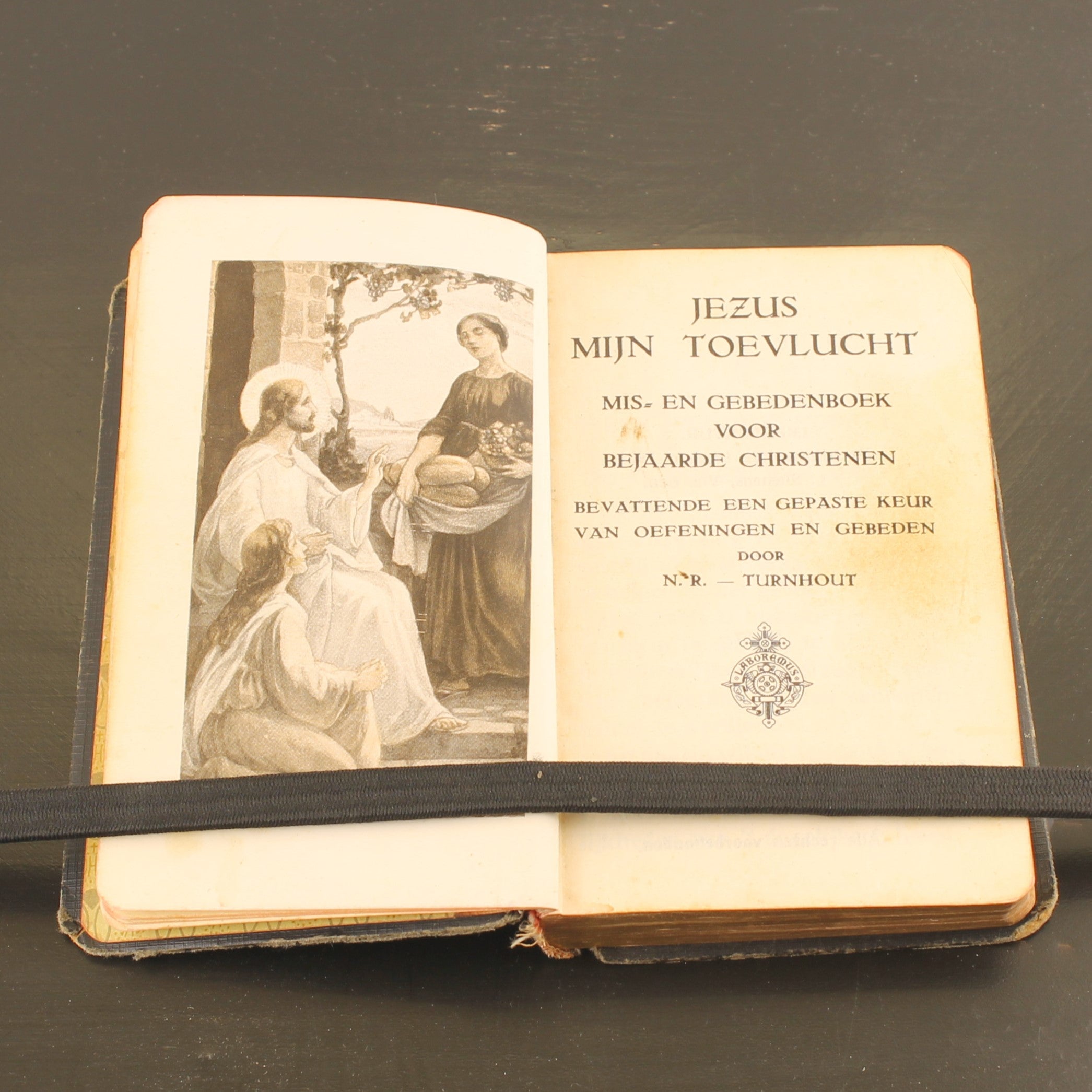 Jezus Mijn Toevlucht – Katholiek Mis- en Gebedenboek (1951) – Vintage Goudsnede
