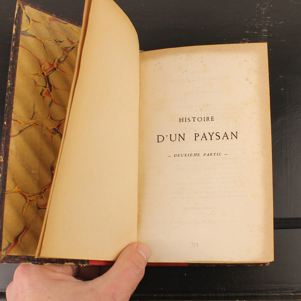 Histoire d'un paysan - Deel 2 - Erckmann-Chatrian - J. Hetzel, Parijs 1869