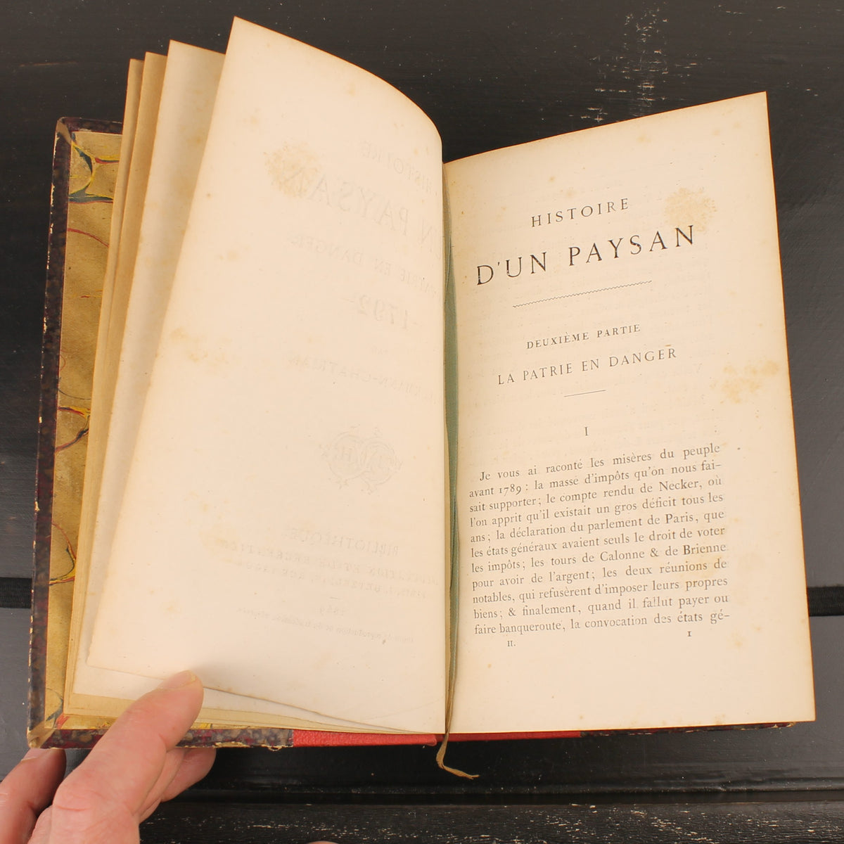 Histoire d'un paysan - Deel 2 - Erckmann-Chatrian - J. Hetzel, Parijs 1869