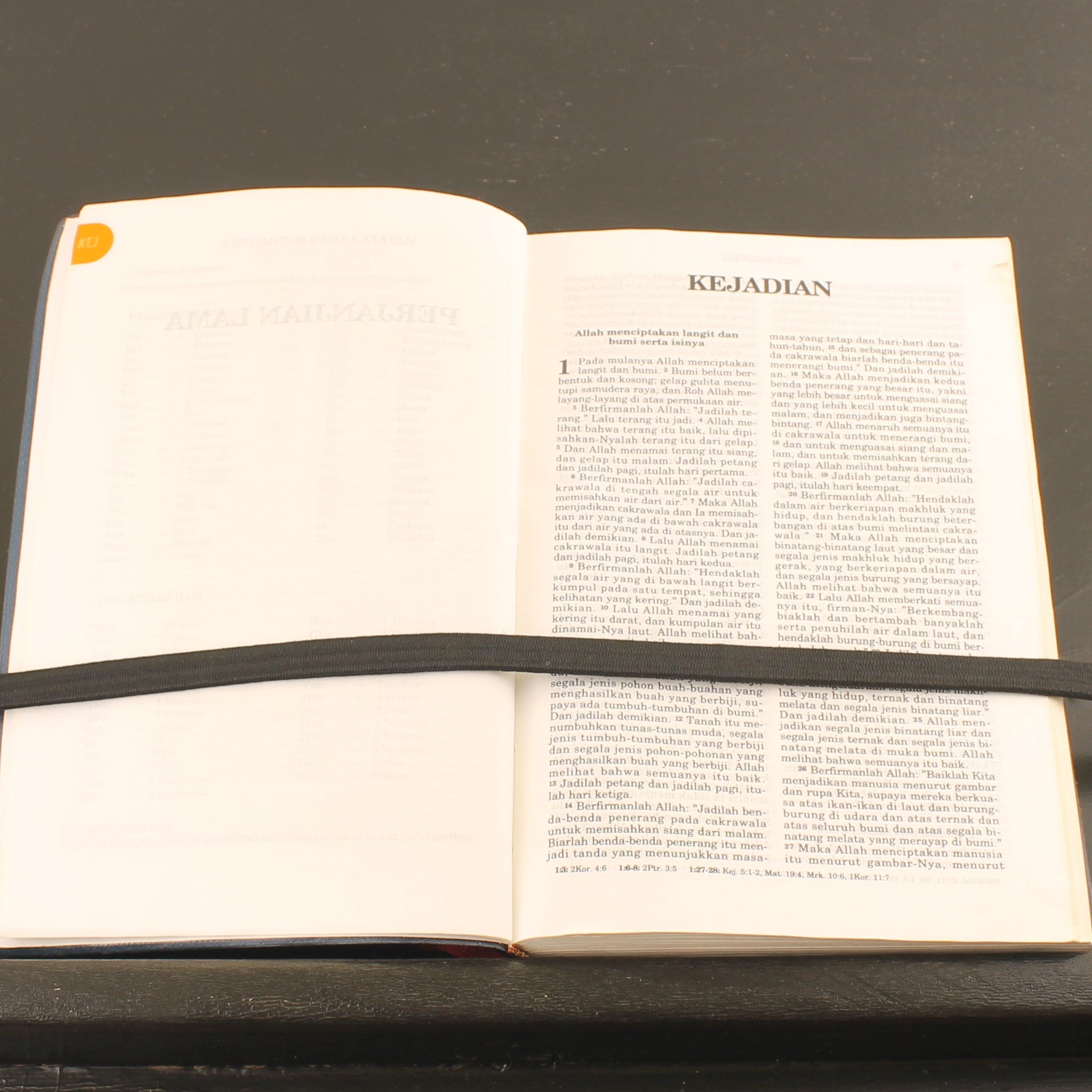 Alkitab – Indonesische Bijbel (LAI, Jakarta 1996) | Goudopdruk & Leeslinten