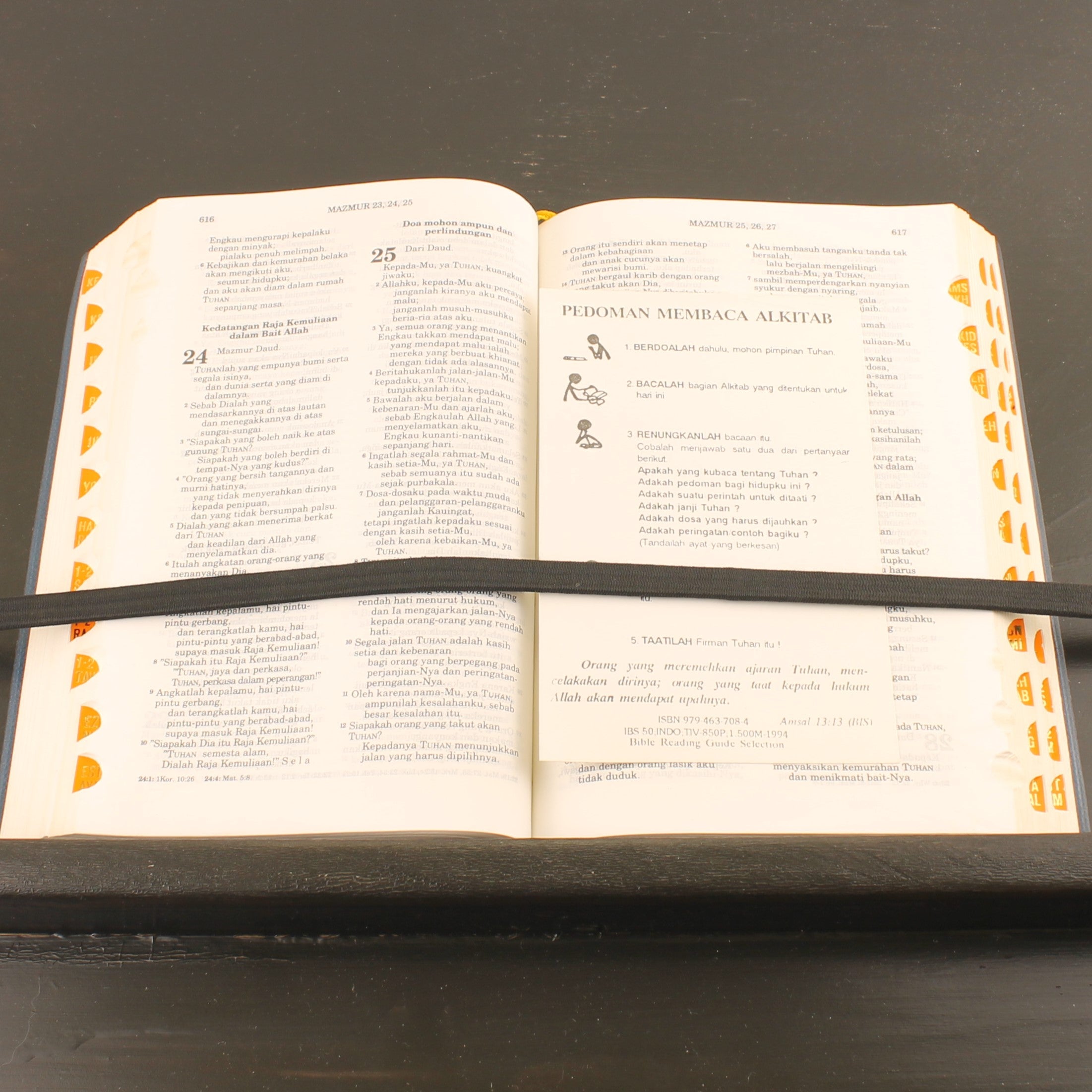 Alkitab – Indonesische Bijbel (LAI, Jakarta 1996) | Goudopdruk & Leeslinten