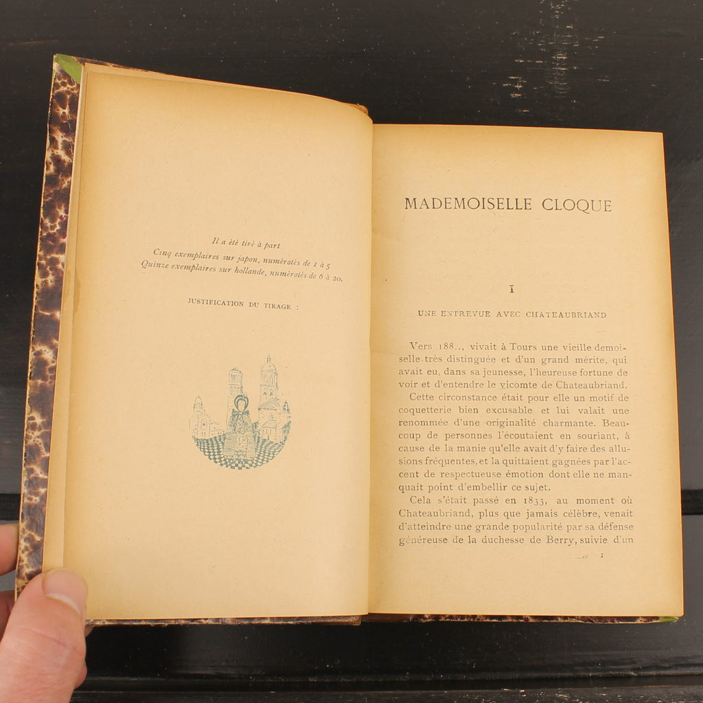 Mademoiselle Cloque - René Boylesve - First Edition 1899 - Éditions de la Revue Blanche