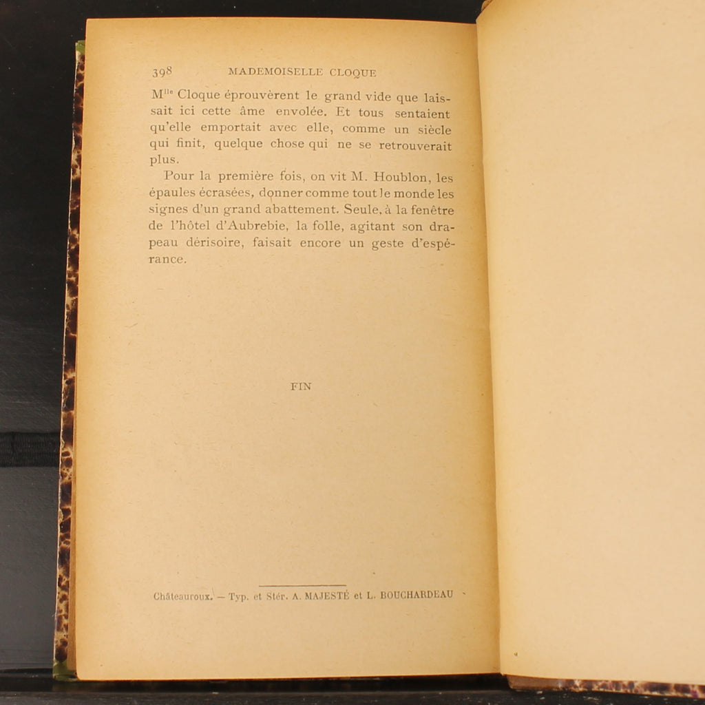 Mademoiselle Cloque - René Boylesve - First Edition 1899 - Éditions de la Revue Blanche