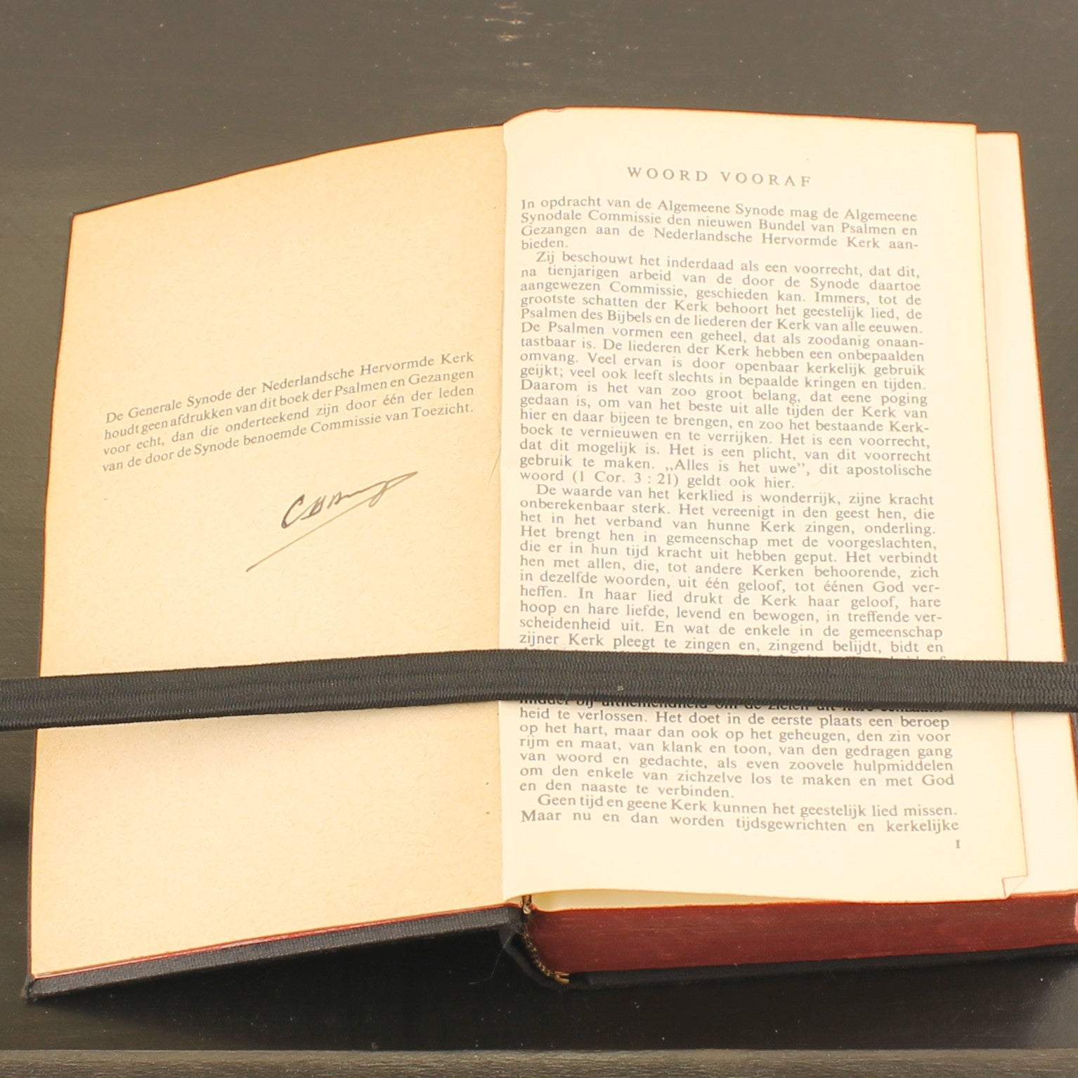 Psalmen en Gezangen [1938] | Zwarte Linnen Band | Joh. Enschedé Haarlem