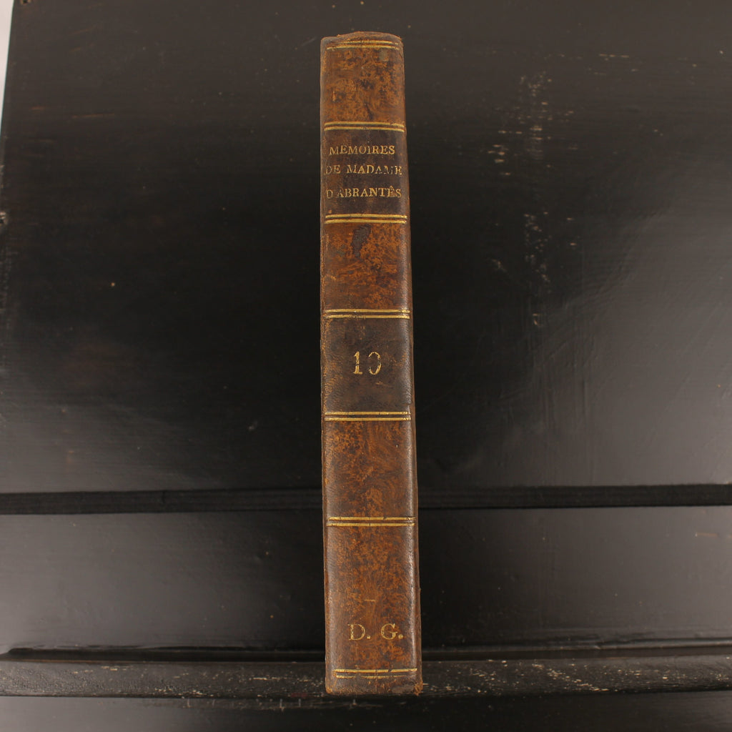 Mémoires de Madame d'Abrantès (1835) | Deux livres français anciens sur Napoléon | Tomes 10 & 12