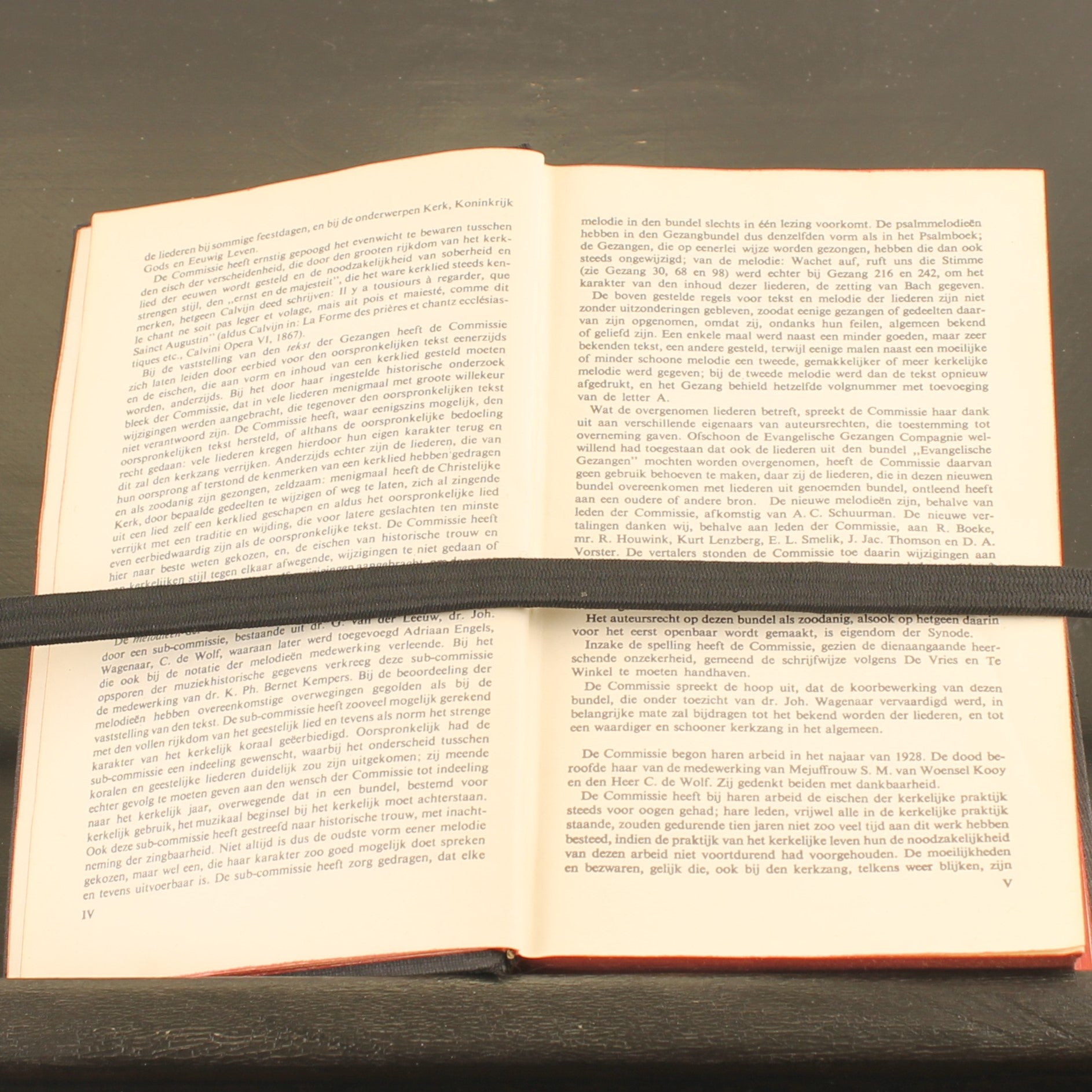 Psalmen en Gezangen [1938] | Zwarte Linnen Band | Joh. Enschedé Haarlem