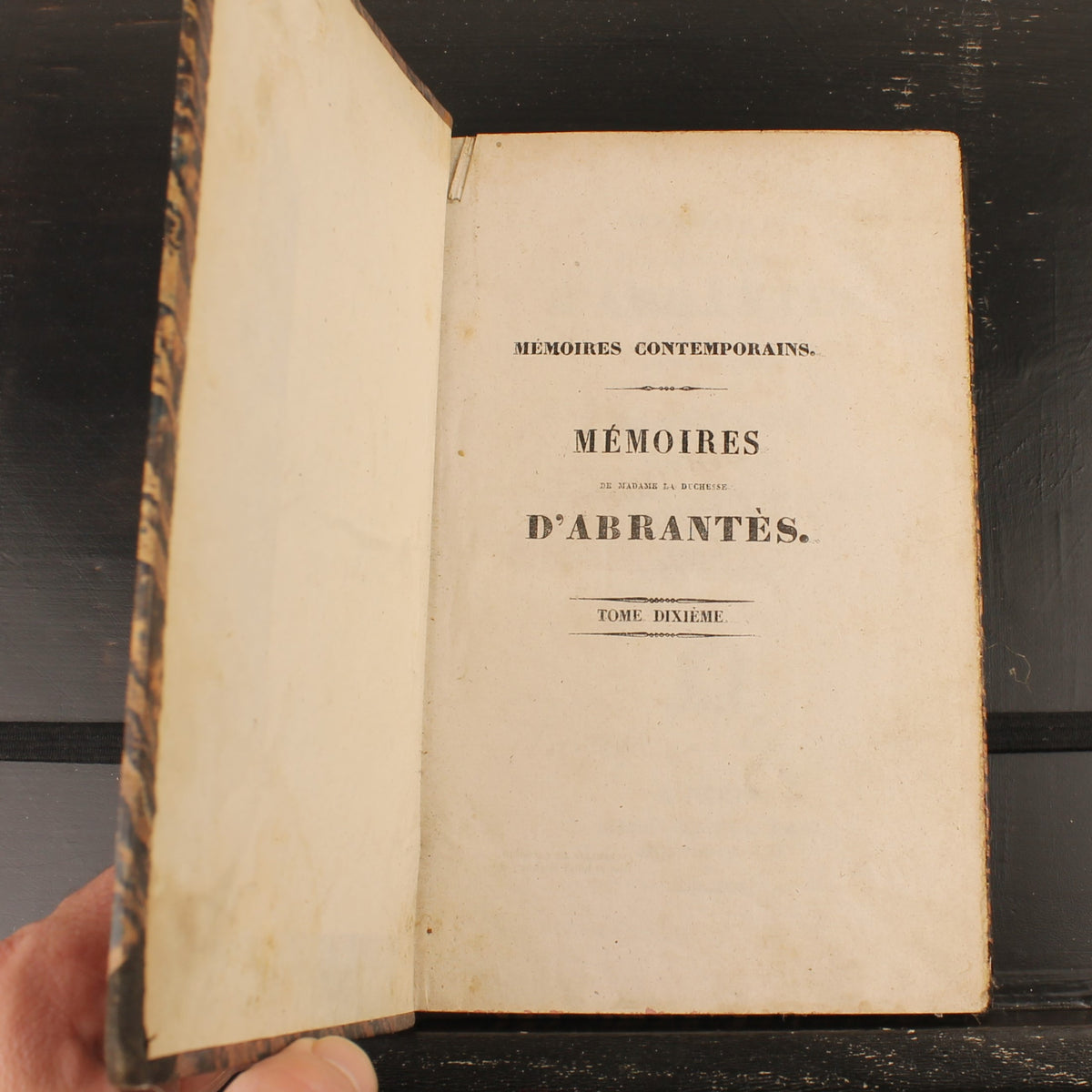 Mémoires de Madame d'Abrantès (1835) | Deux livres français anciens sur Napoléon | Tomes 10 & 12