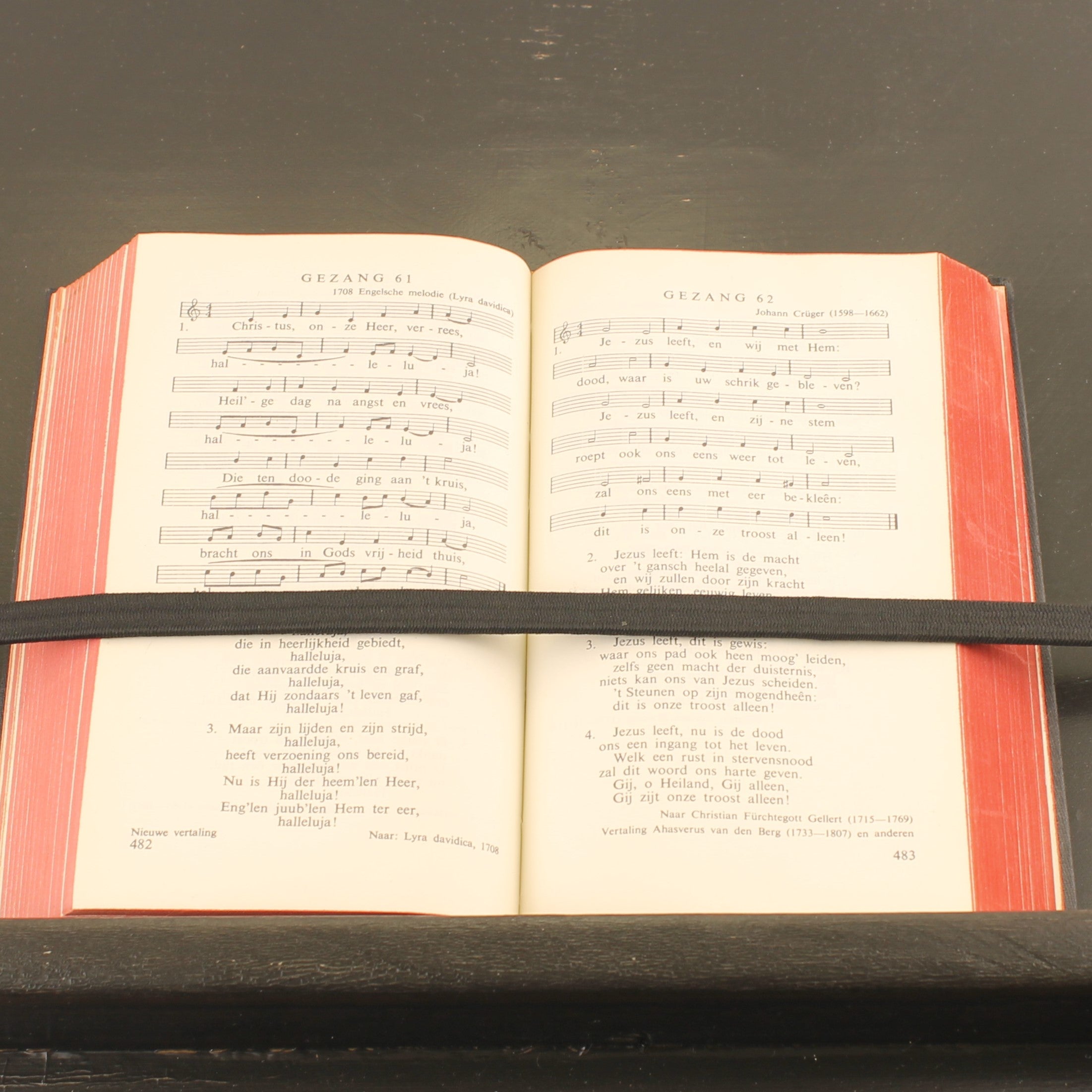 Psalmen en Gezangen [1938] | Zwarte Linnen Band | Joh. Enschedé Haarlem