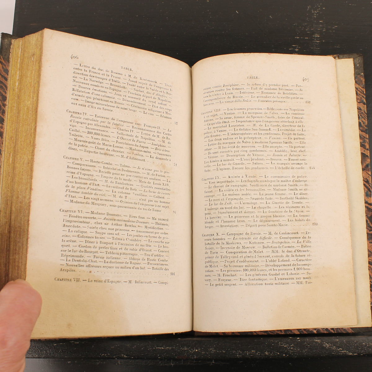 Mémoires de Madame d'Abrantès (1835) | Deux livres français anciens sur Napoléon | Tomes 10 & 12
