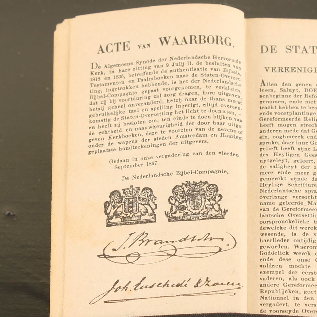 Nieuw Testament (Statenvertaling) - Nederlandsche Bijbel-Compagnie, Amsterdam / Haarlem ca. 1870
