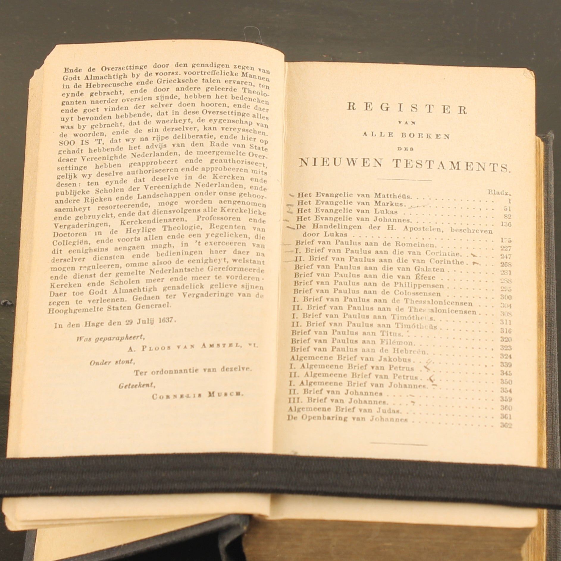 Nieuw Testament (Statenvertaling) - Nederlandsche Bijbel-Compagnie, Amsterdam / Haarlem ca. 1870