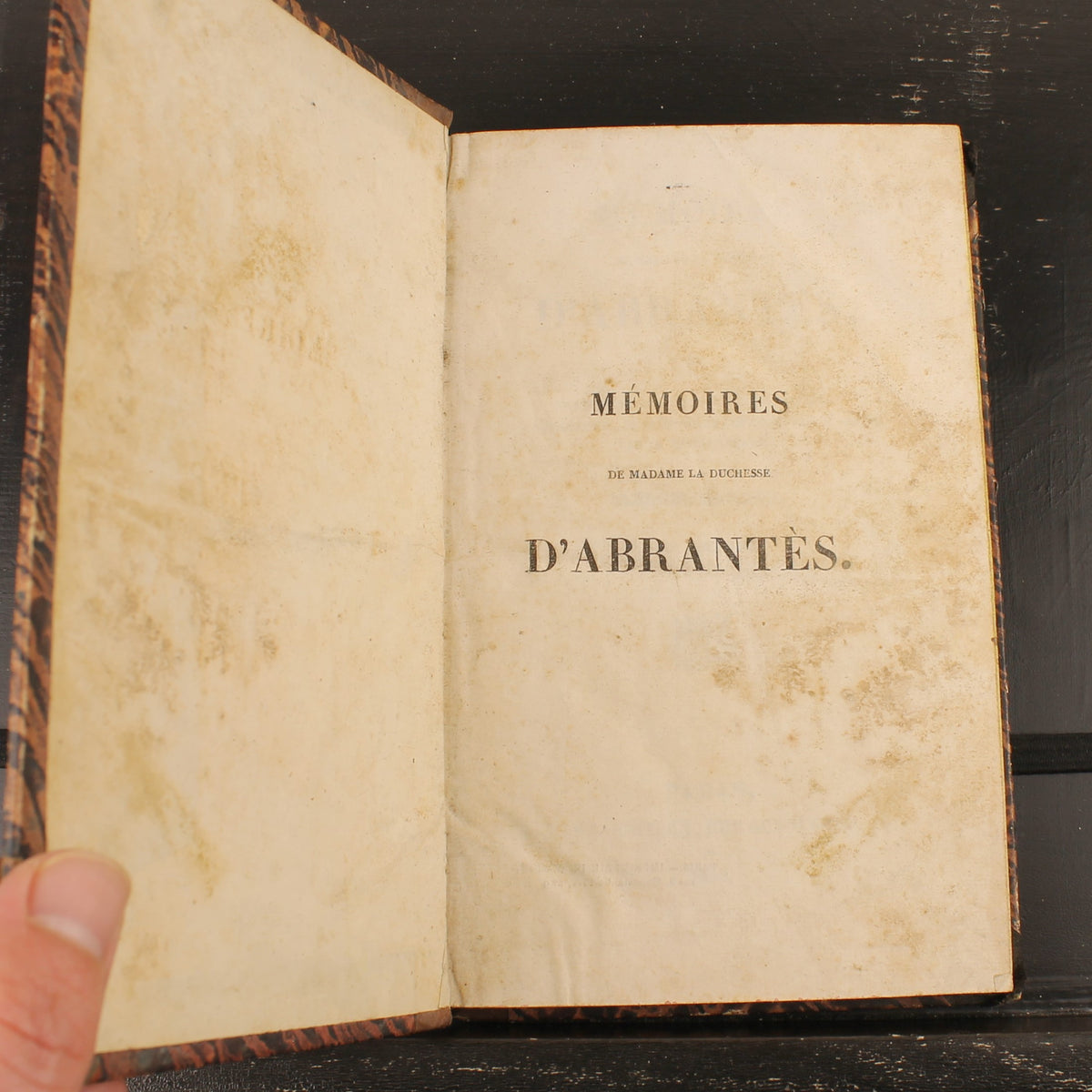 Mémoires de Madame d'Abrantès (1835) | Deux livres français anciens sur Napoléon | Tomes 10 & 12