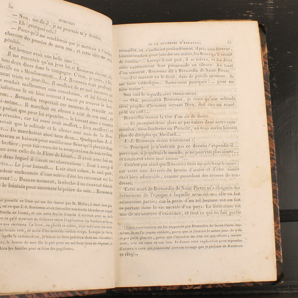 Mémoires de Madame d'Abrantès (1835) | Deux livres français anciens sur Napoléon | Tomes 10 & 12