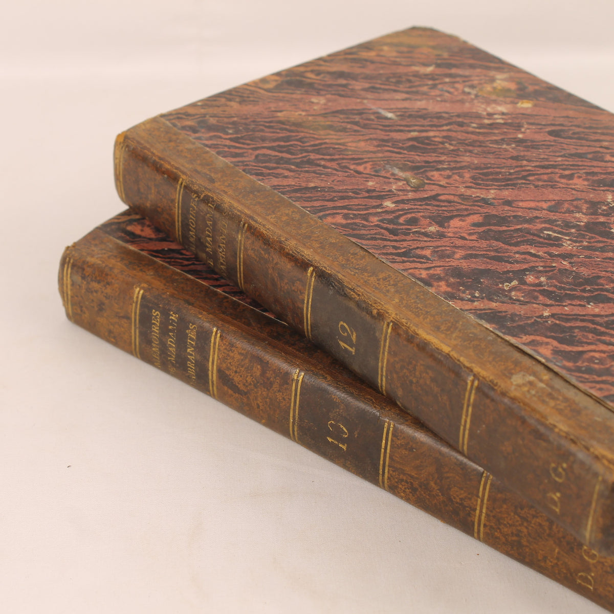 Mémoires de Madame d'Abrantès (1835) | Deux livres français anciens sur Napoléon | Tomes 10 & 12