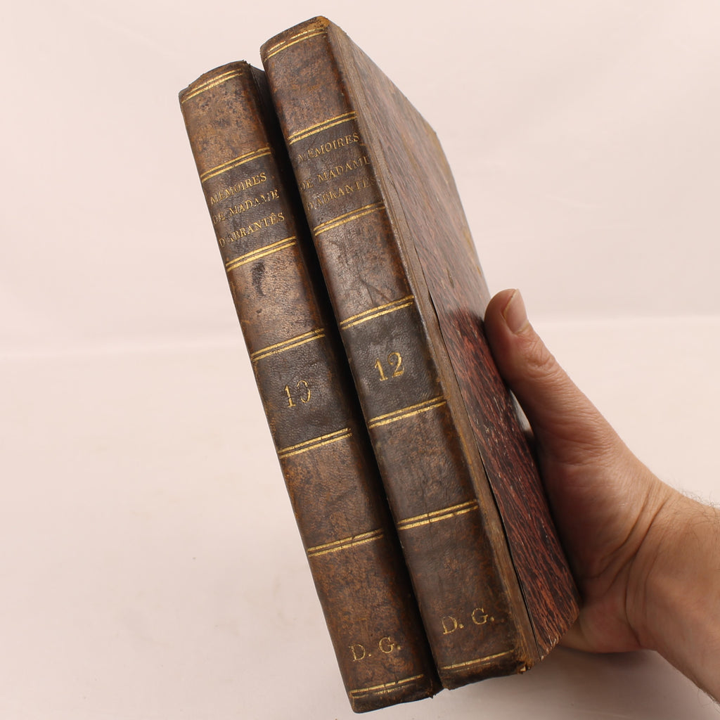 Mémoires de Madame d'Abrantès (1835) | Deux livres français anciens sur Napoléon | Tomes 10 & 12