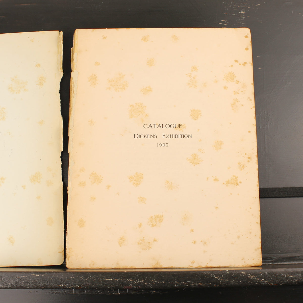 The Dickens Exhibition – Originele Tentoonstellingscatalogus 1903 – Charles Dickens