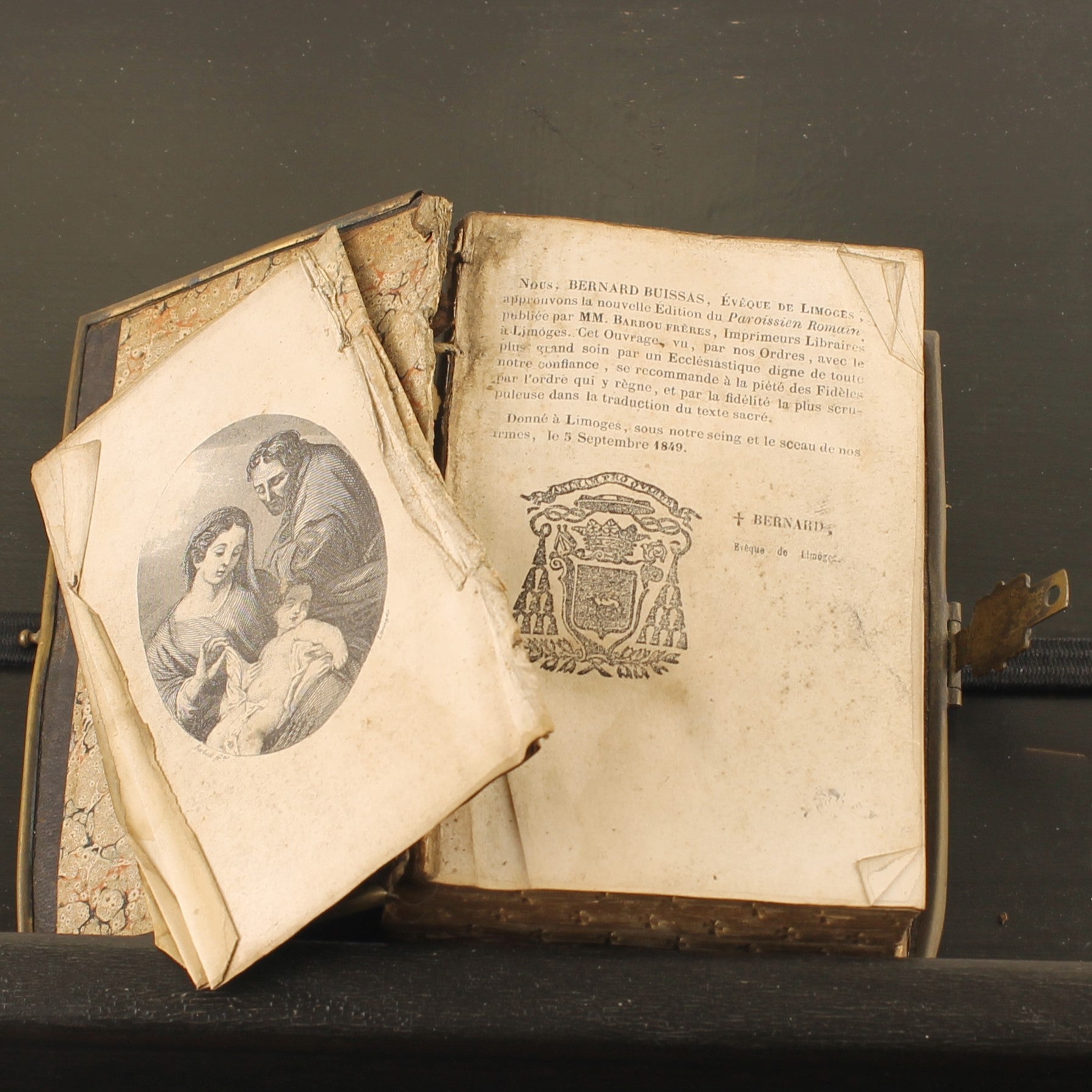 Paroissien Romain - Luxe Goudsnede & Messing Sluiting - Barbou Frères, Limoges 1849-1868