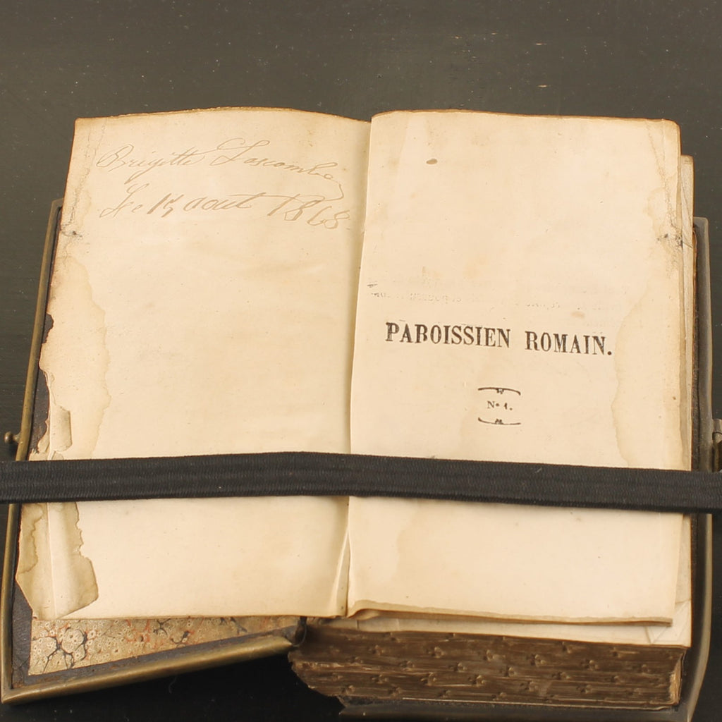 Paroissien Romain - Luxe Goudsnede & Messing Sluiting - Barbou Frères, Limoges 1849-1868