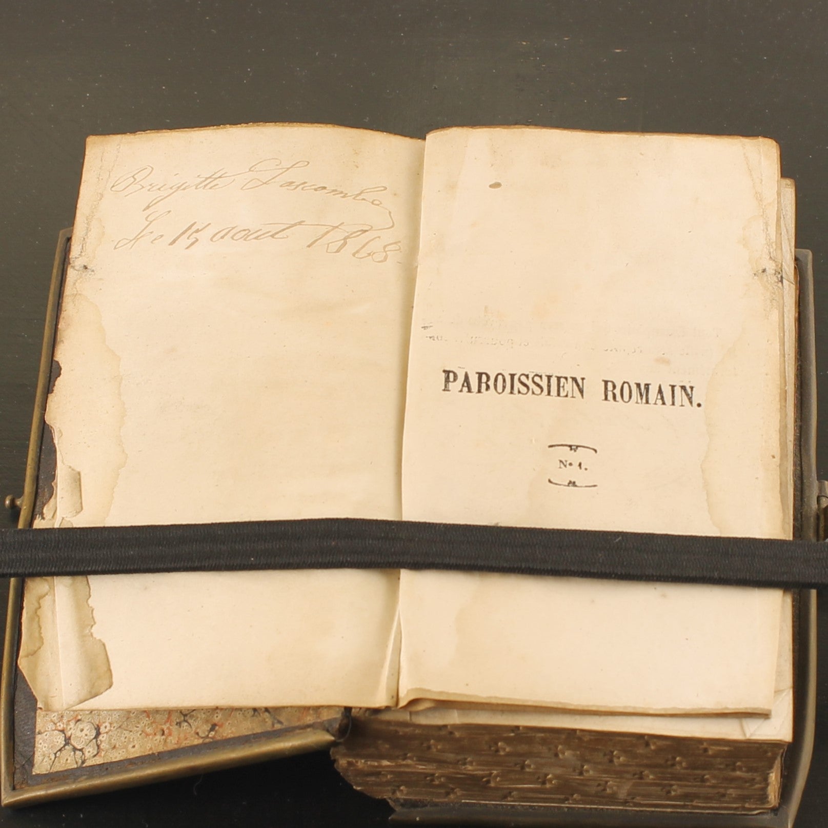 Paroissien Romain - Luxe Goudsnede & Messing Sluiting - Barbou Frères, Limoges 1849-1868