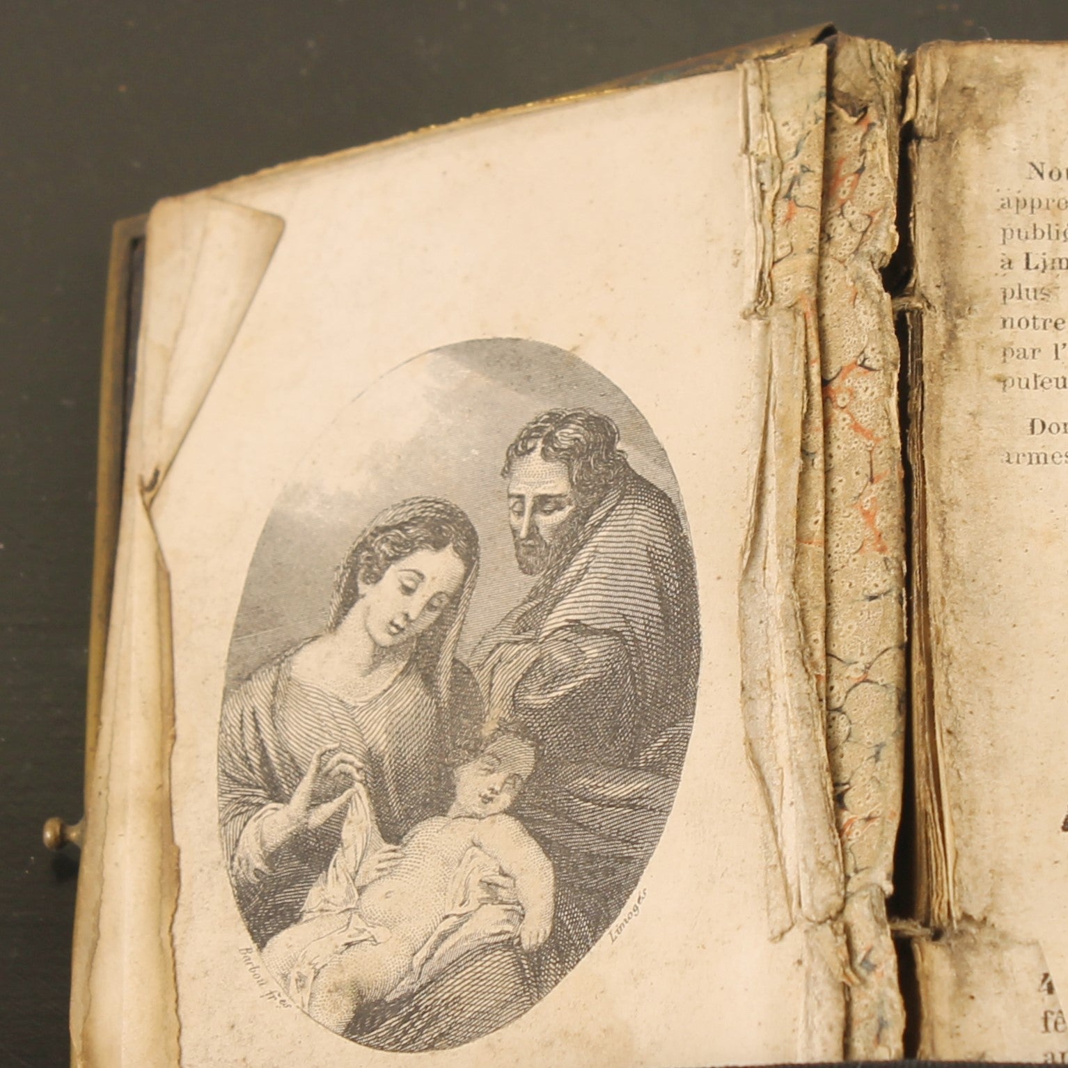 Paroissien Romain - Luxe Goudsnede & Messing Sluiting - Barbou Frères, Limoges 1849-1868