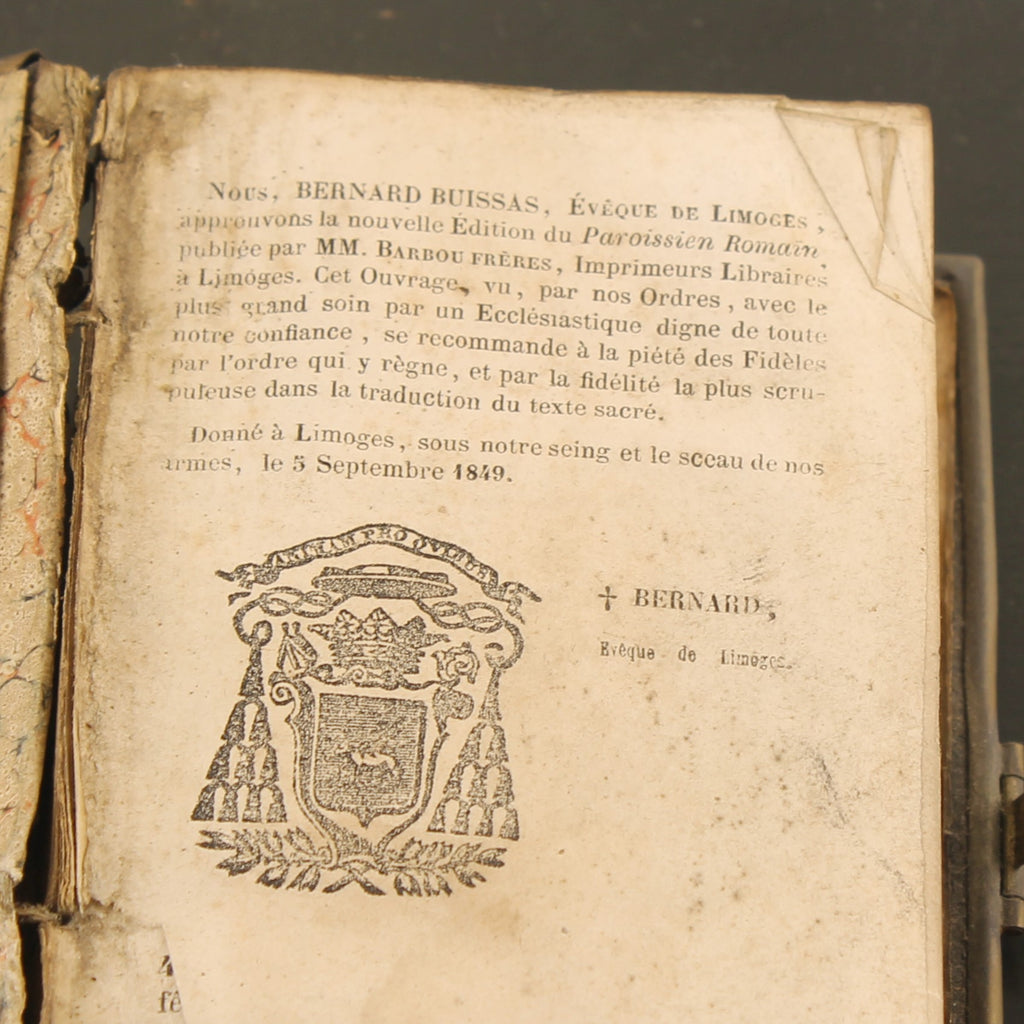 Paroissien Romain - Luxe Goudsnede & Messing Sluiting - Barbou Frères, Limoges 1849-1868