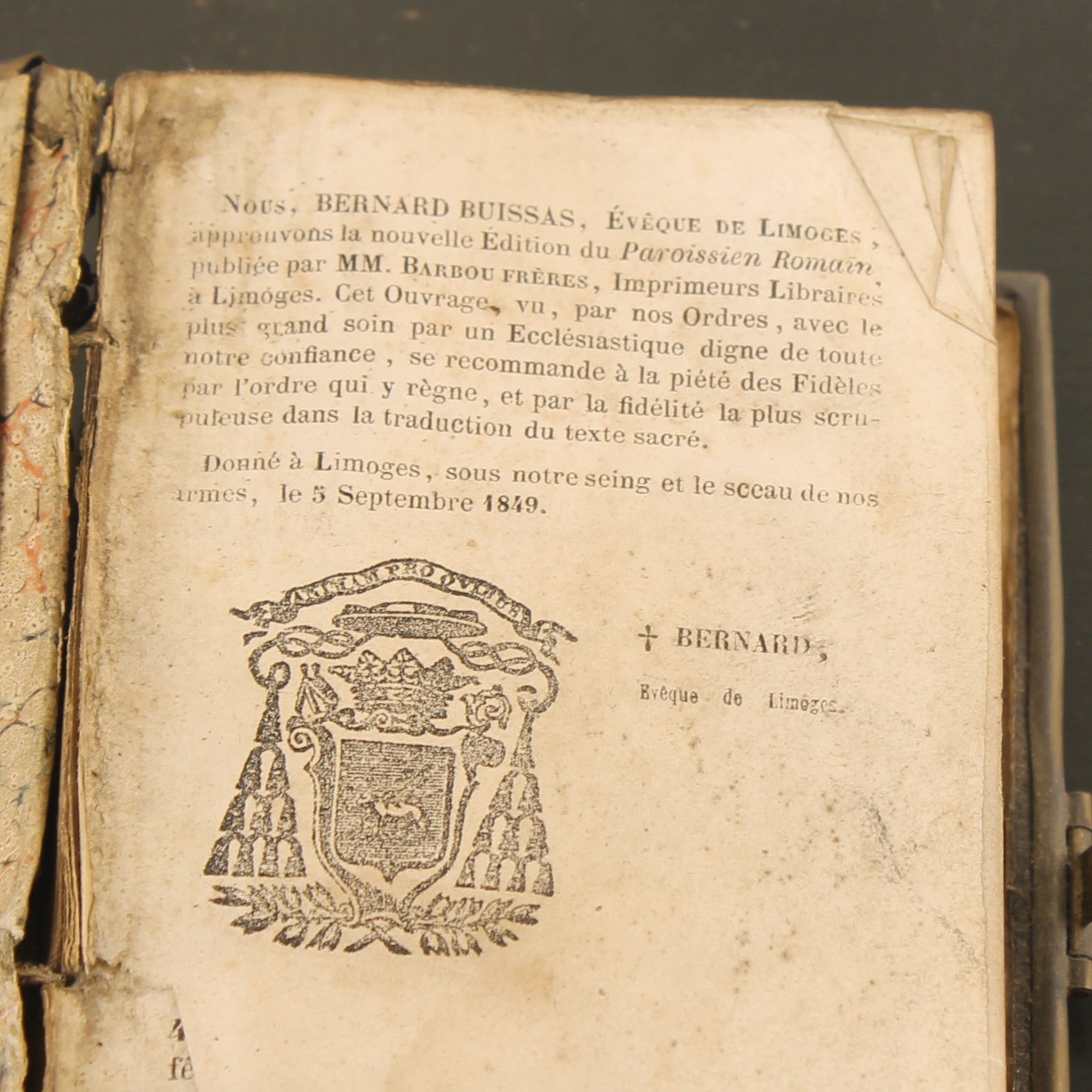 Paroissien Romain - Luxe Goudsnede & Messing Sluiting - Barbou Frères, Limoges 1849-1868