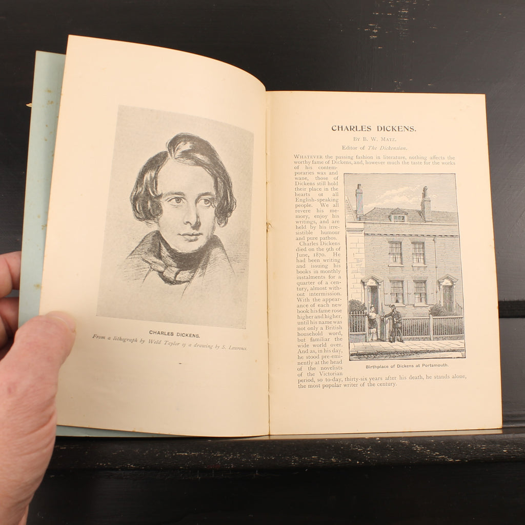 Two Great Victorian Writers: Dickens the Novelist, Carlyle the Philosopher - B. W. Matz - 1900