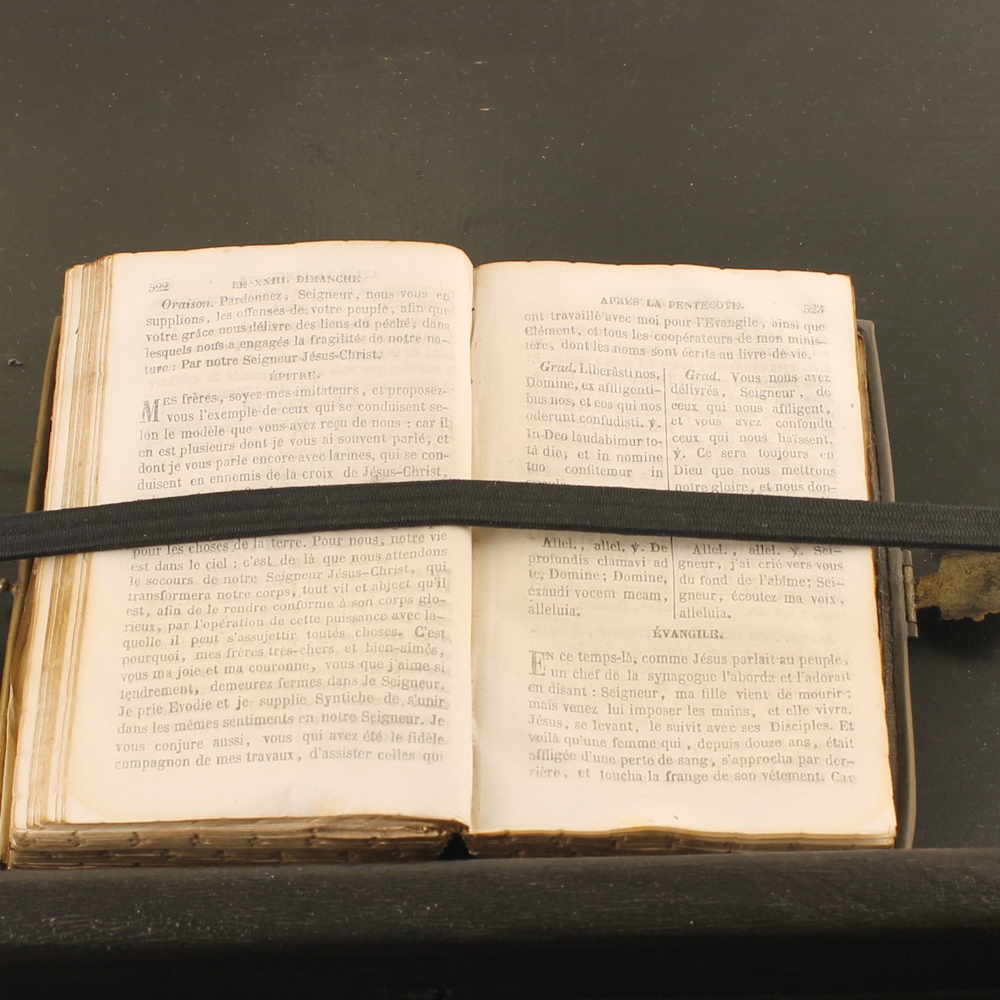 Paroissien Romain - Luxe Goudsnede & Messing Sluiting - Barbou Frères, Limoges 1849-1868