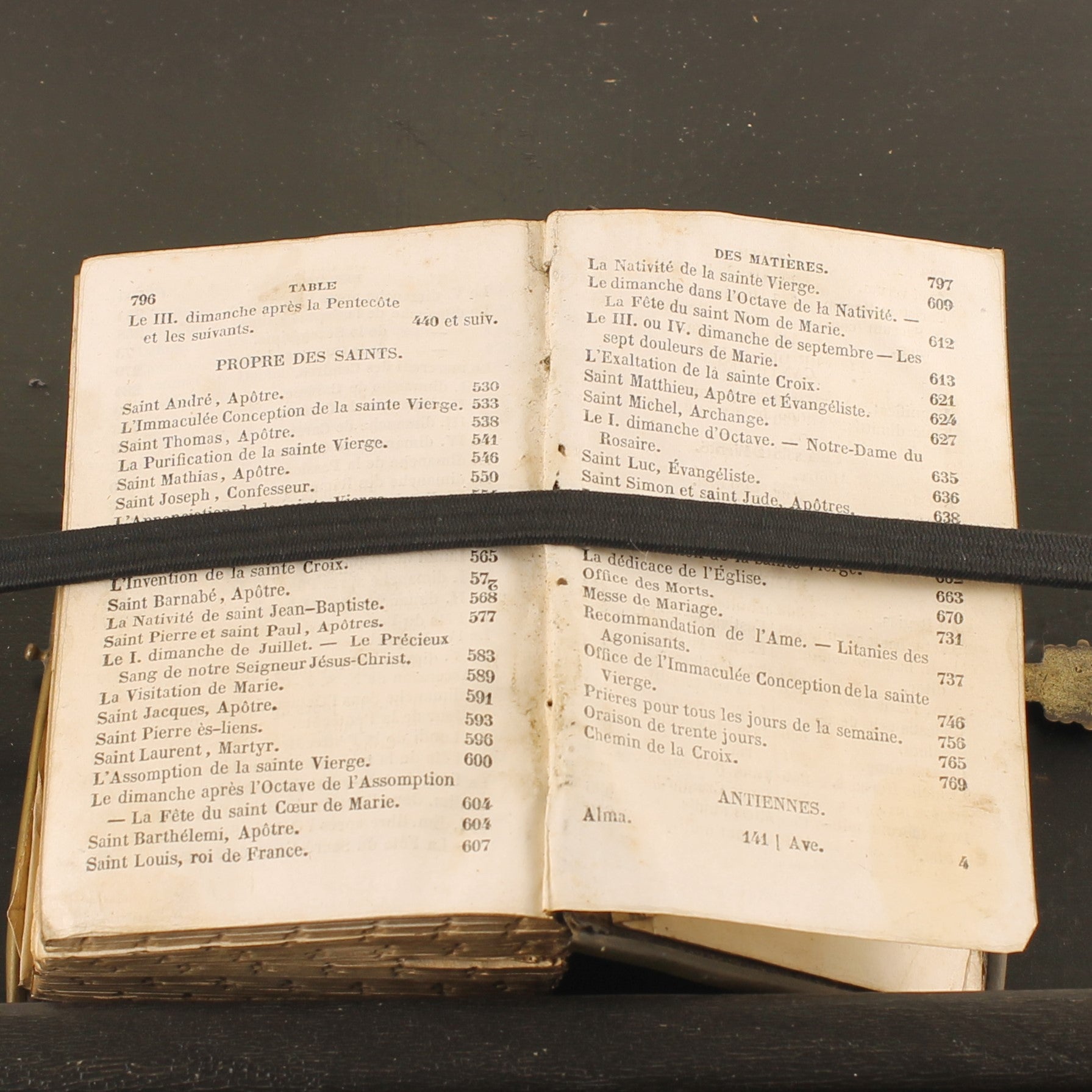 Paroissien Romain - Luxe Goudsnede & Messing Sluiting - Barbou Frères, Limoges 1849-1868